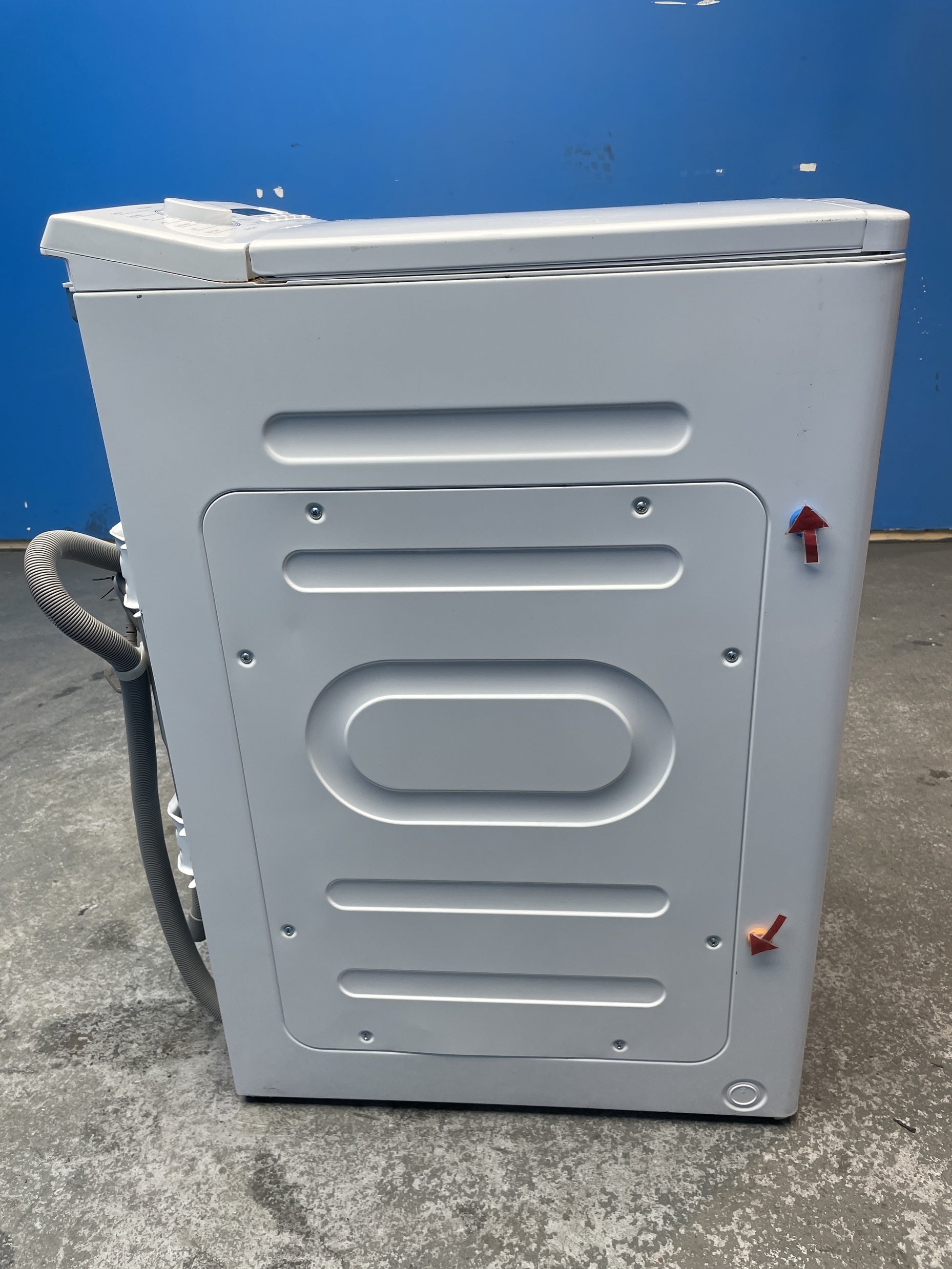 #GRC-150-082 - electriQ EIQWMTL75C 7.5kg 1300rpm Top Loading Washing Machine