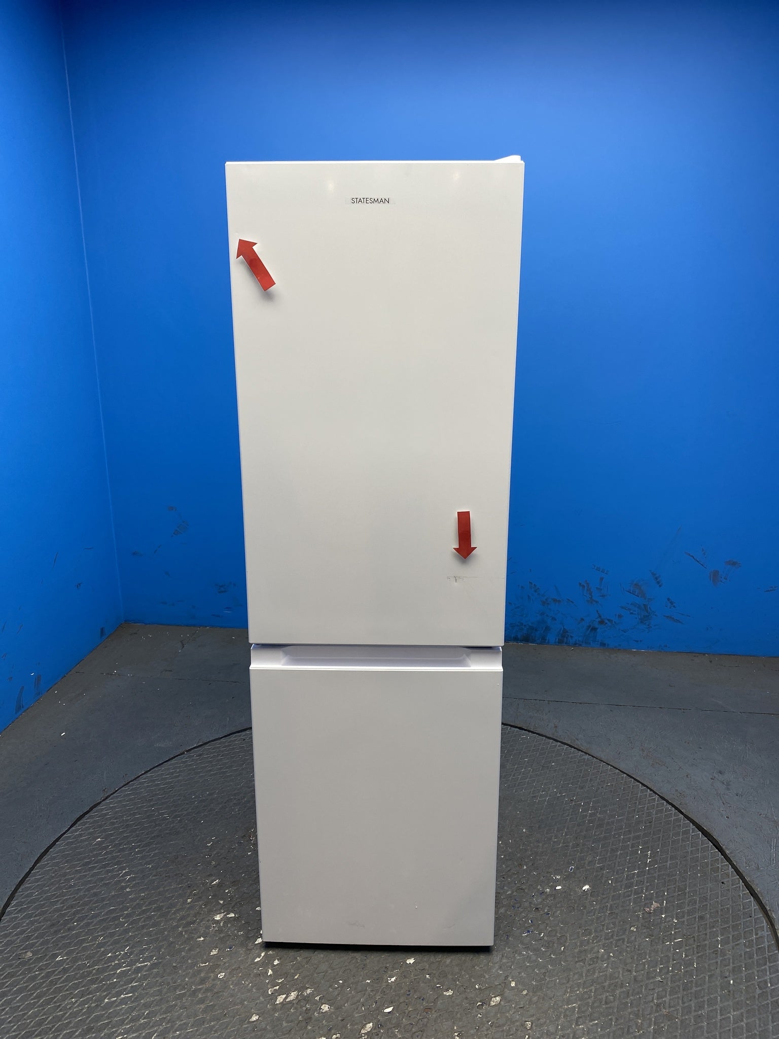 Statesman FF1547W 47cm 173 Litre Combi Fridge Freezer