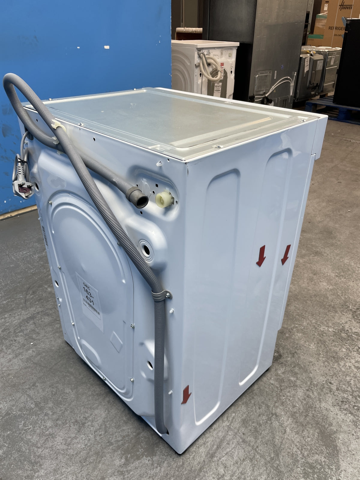 #GRC-163-431 - Hoover Integrated Washer Dryer – 9kg Wash, 6kg Dry, 1600rpm, WiFi Connected, White