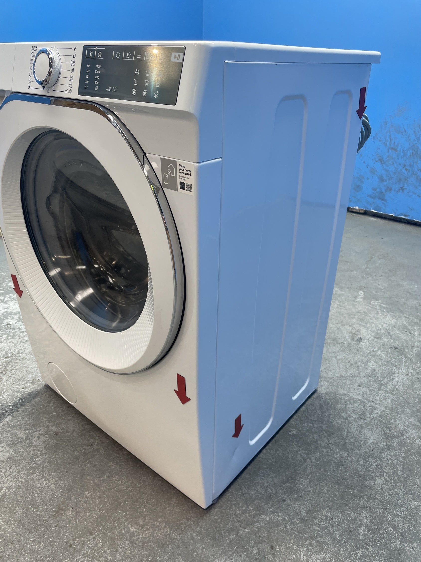 #GRC-157-169 - Hoover HWB 410AMC/1-80 10kg 1400 Spin Washing Machine