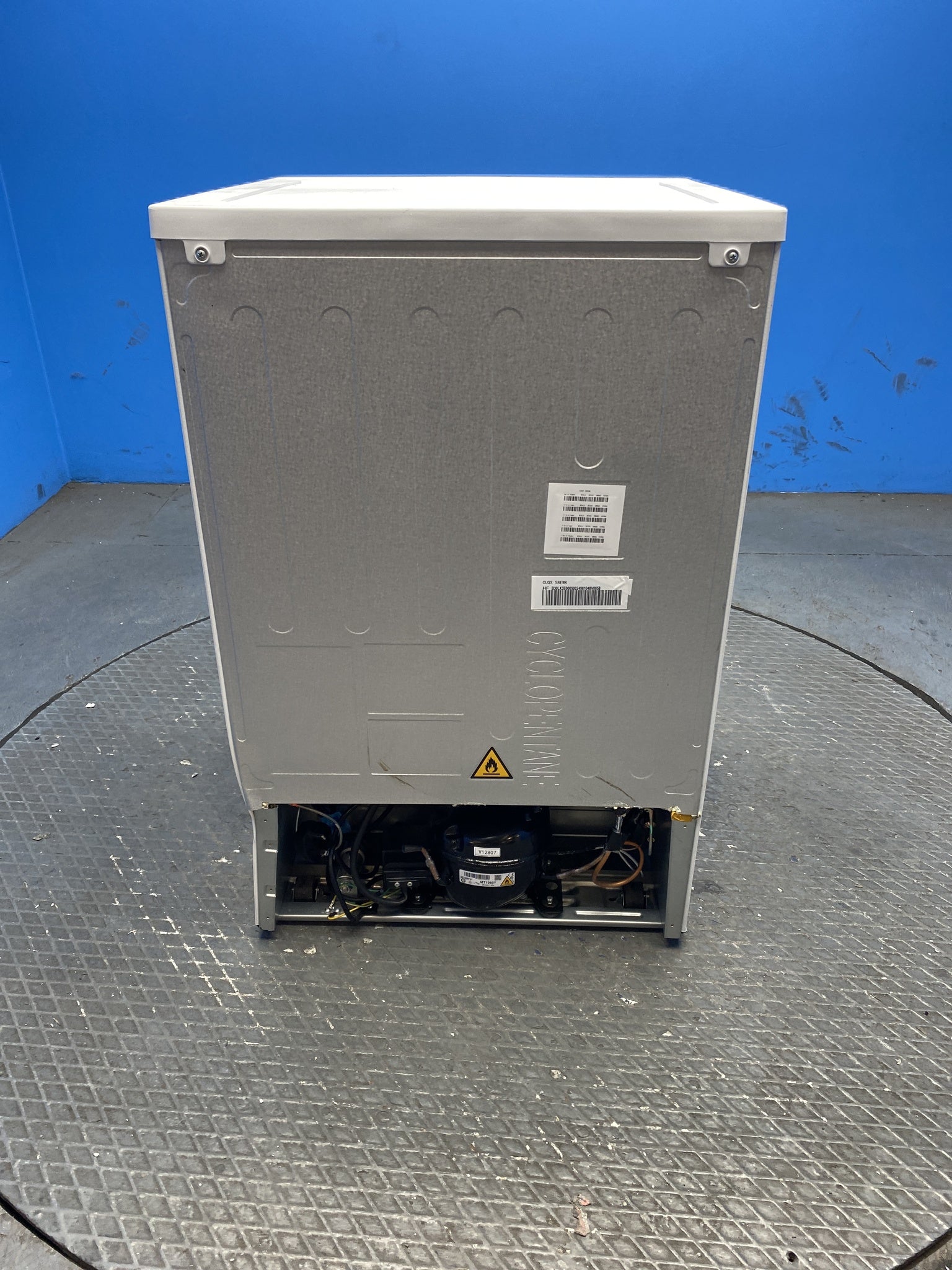 Candy CUQS58EWK 85 Litre Undercounter Freezer