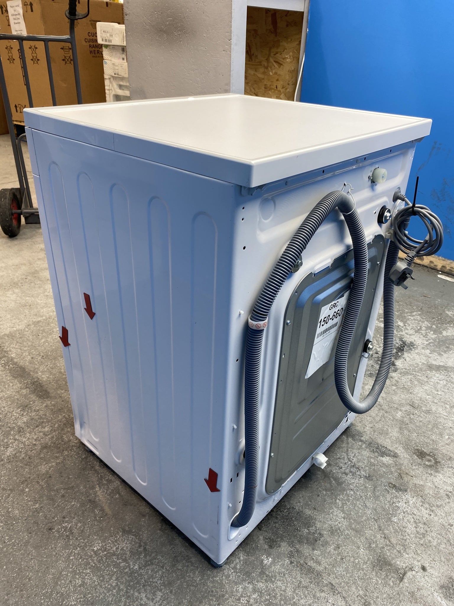 #GRC-150-660 - LG W4X1085NWK Series X10 8/5kg 1400rpm Direct Drive Washer Dryer