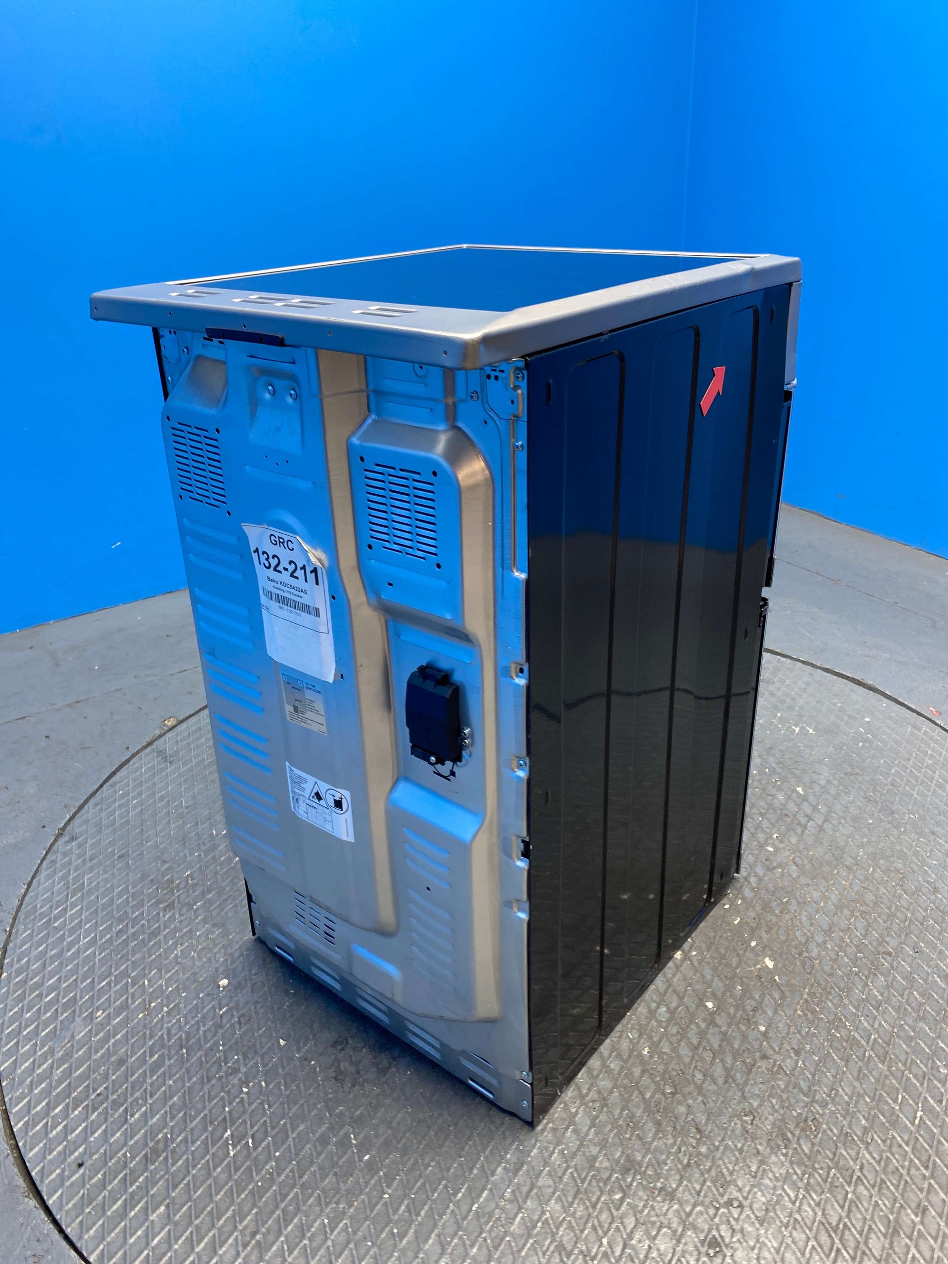 Beko KDC5422AS 50cm Twin Cavity Electric Cooker