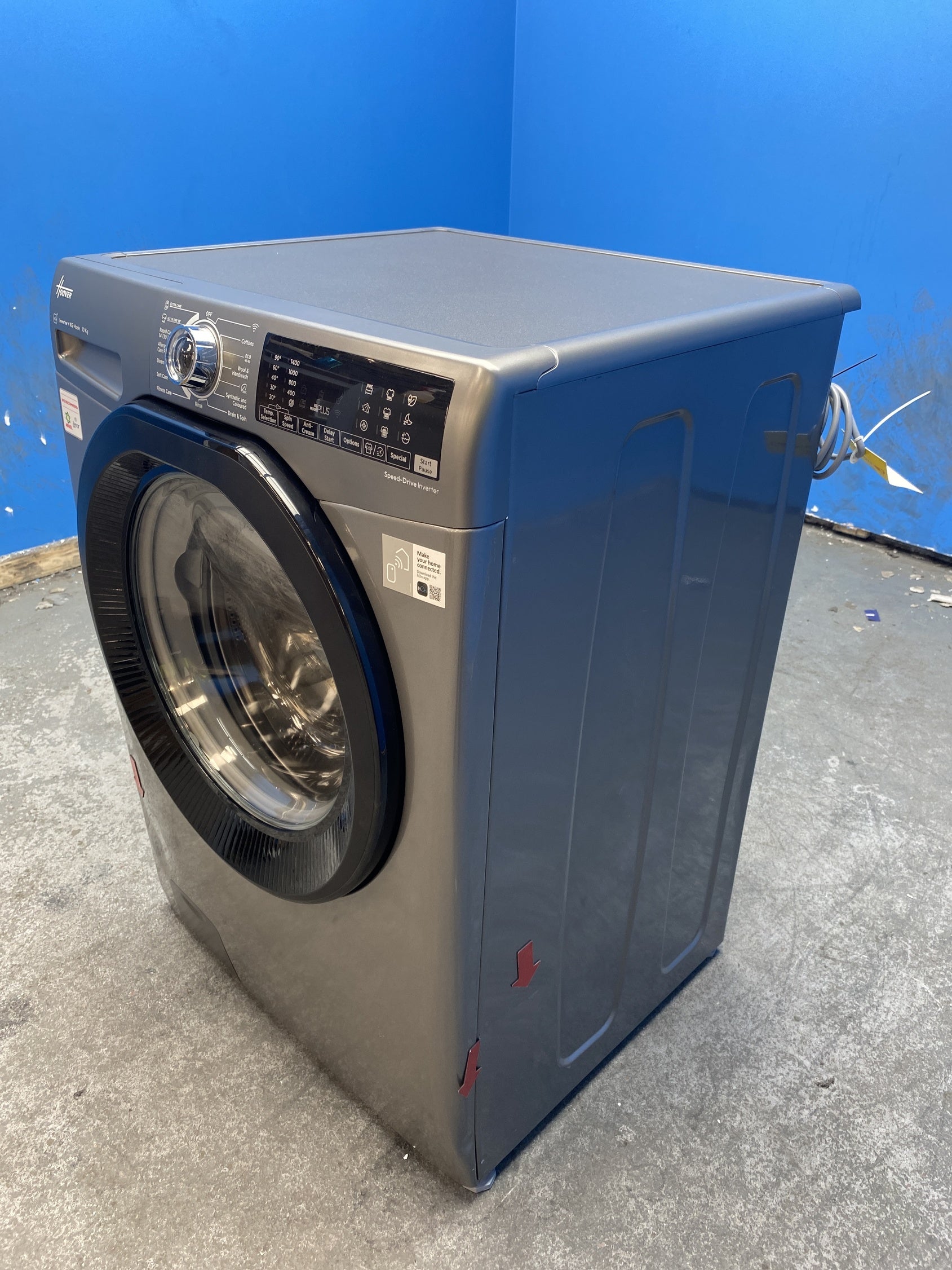 #GRC-159-288 - Hoover H3B13WPS4106TAMBR 10kg 1400 Spin Washing Machine