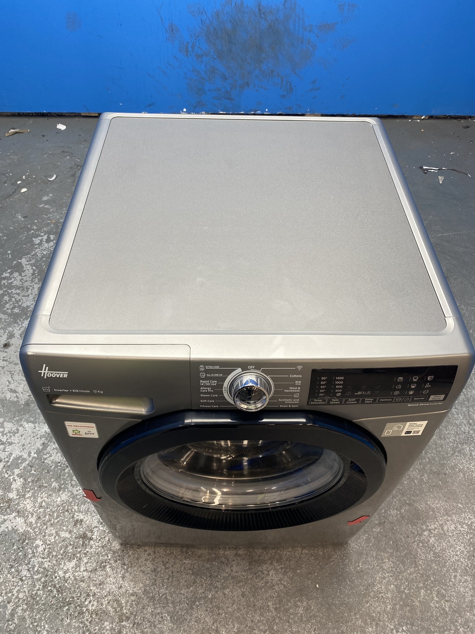 #GRC-158-531 - Hoover H3WPS4126TAMBR80 12kg 1400 Spin Washing Machine