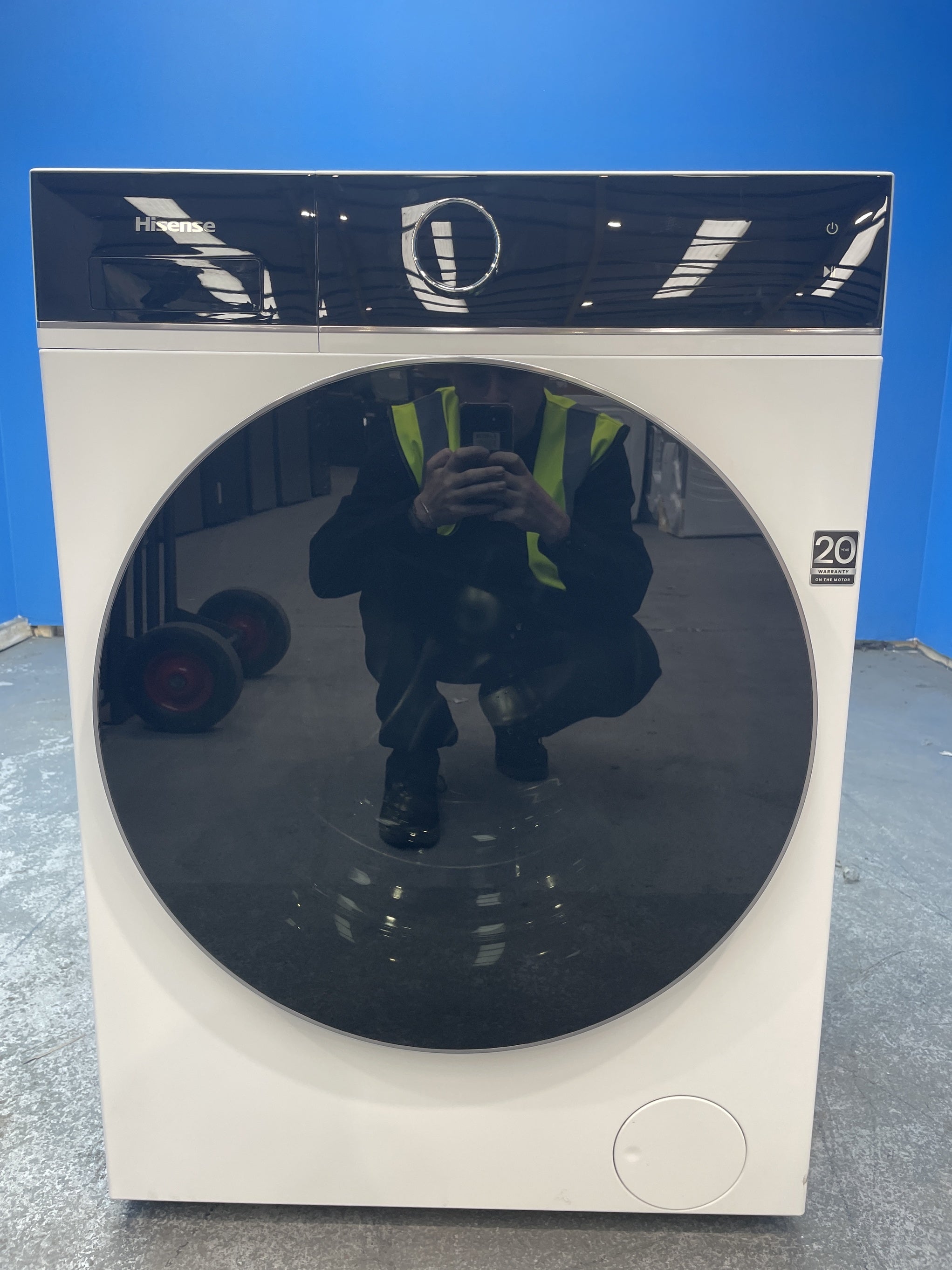 #GRC-157-604 - Hisense WD5I1045BWQ 10.5/6kg 1400rpm AutoDose Washer Dryer