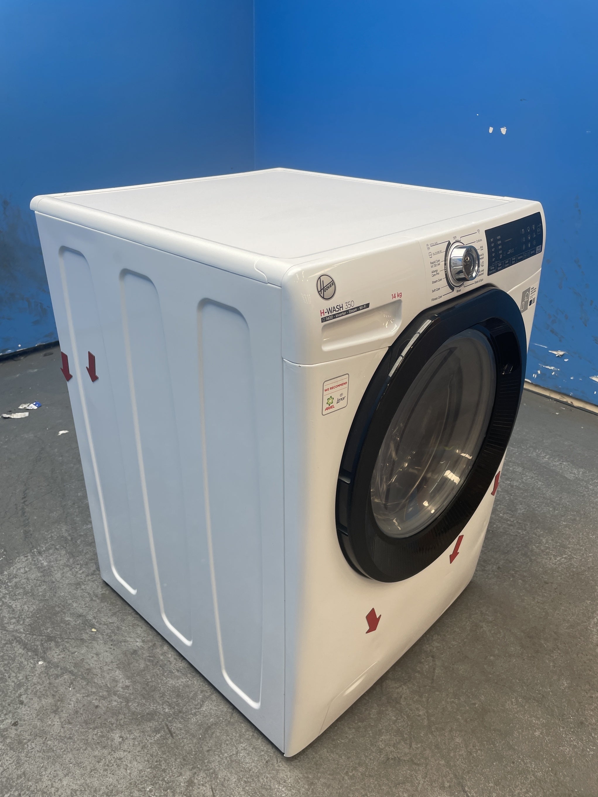 #GRC-160-101 - Hoover H3WPS4146TAMB-80 14kg 1400 Spin Washing Machine