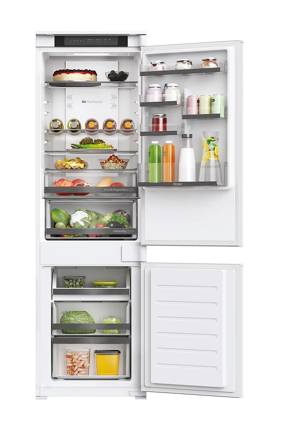 Haier HBQW5518DK-1 248L Smart Integrated 70/30 Fridge Freezer – Renew 2 U