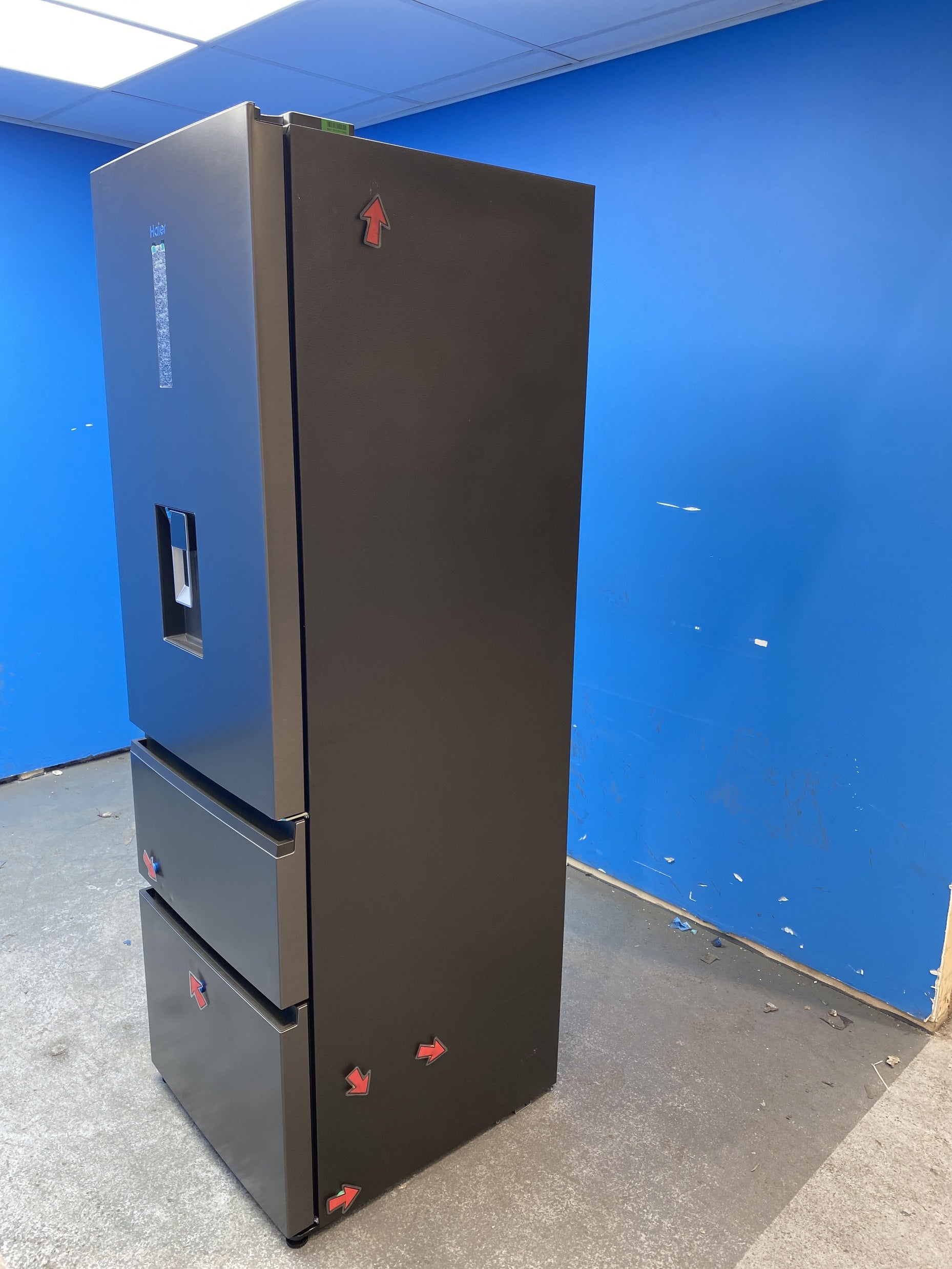 #GRC-156-958 - Haier HTW5618EWMP 357L Series 5 60cm 3D No Frost Fridge Freezer