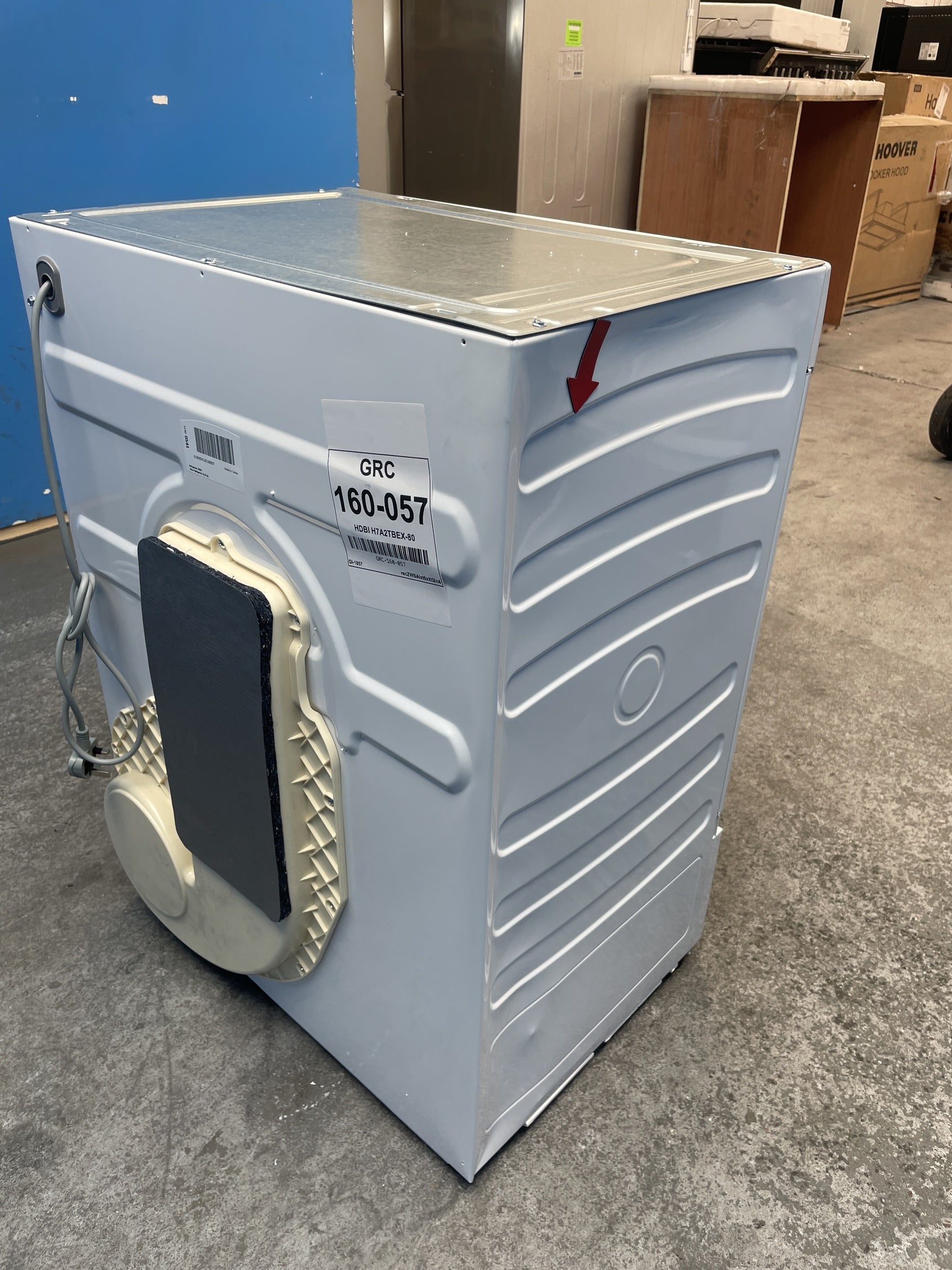#GRC-160-057 - Haier Series 6 HDBI H7A2TBEX-80 Integrated 7kg Heat Pump Tumble Dryer