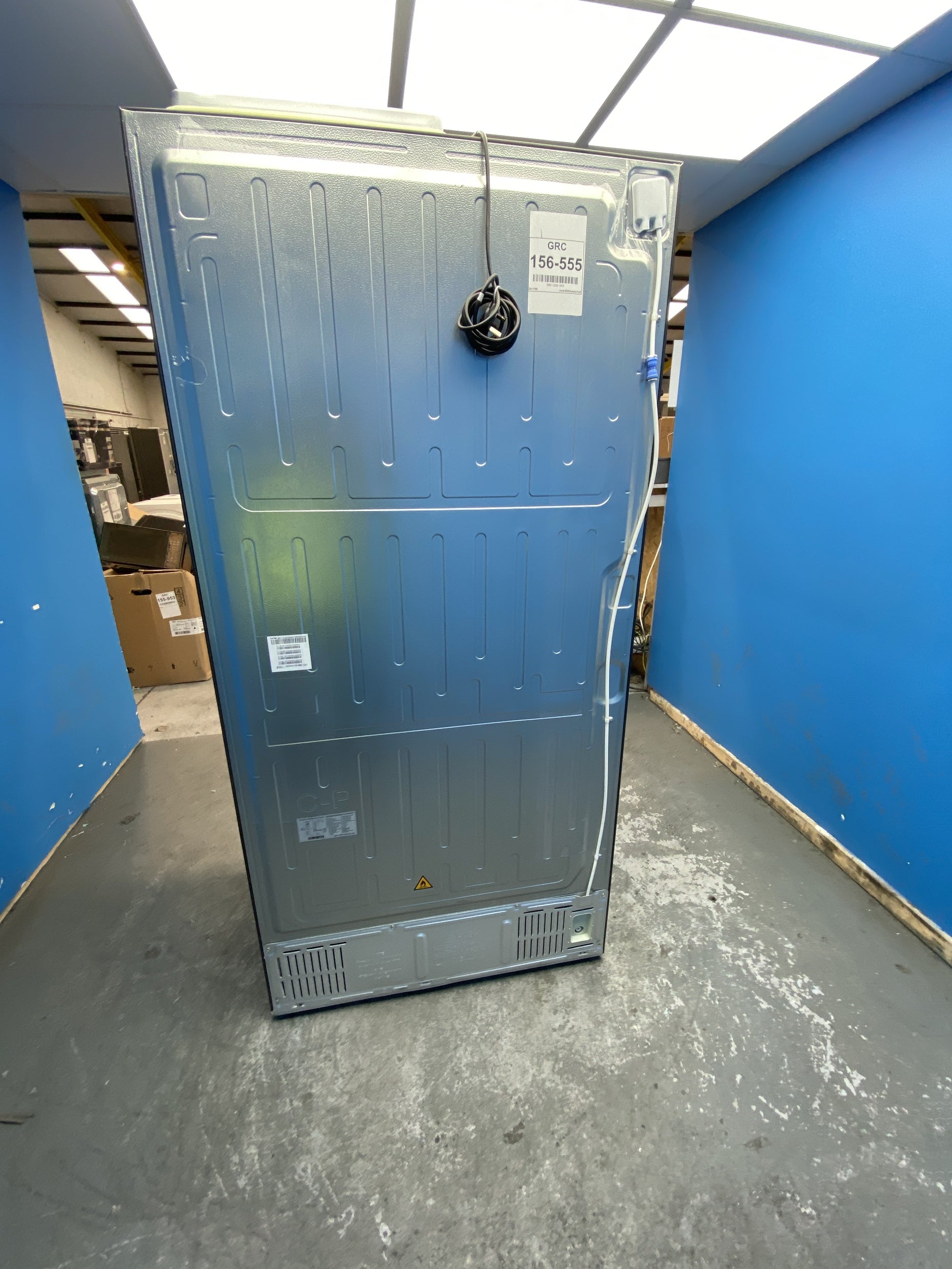 #GRC-156-555 - Haier HCR5919EHMB 528 Litre American Style Fridge Freezer