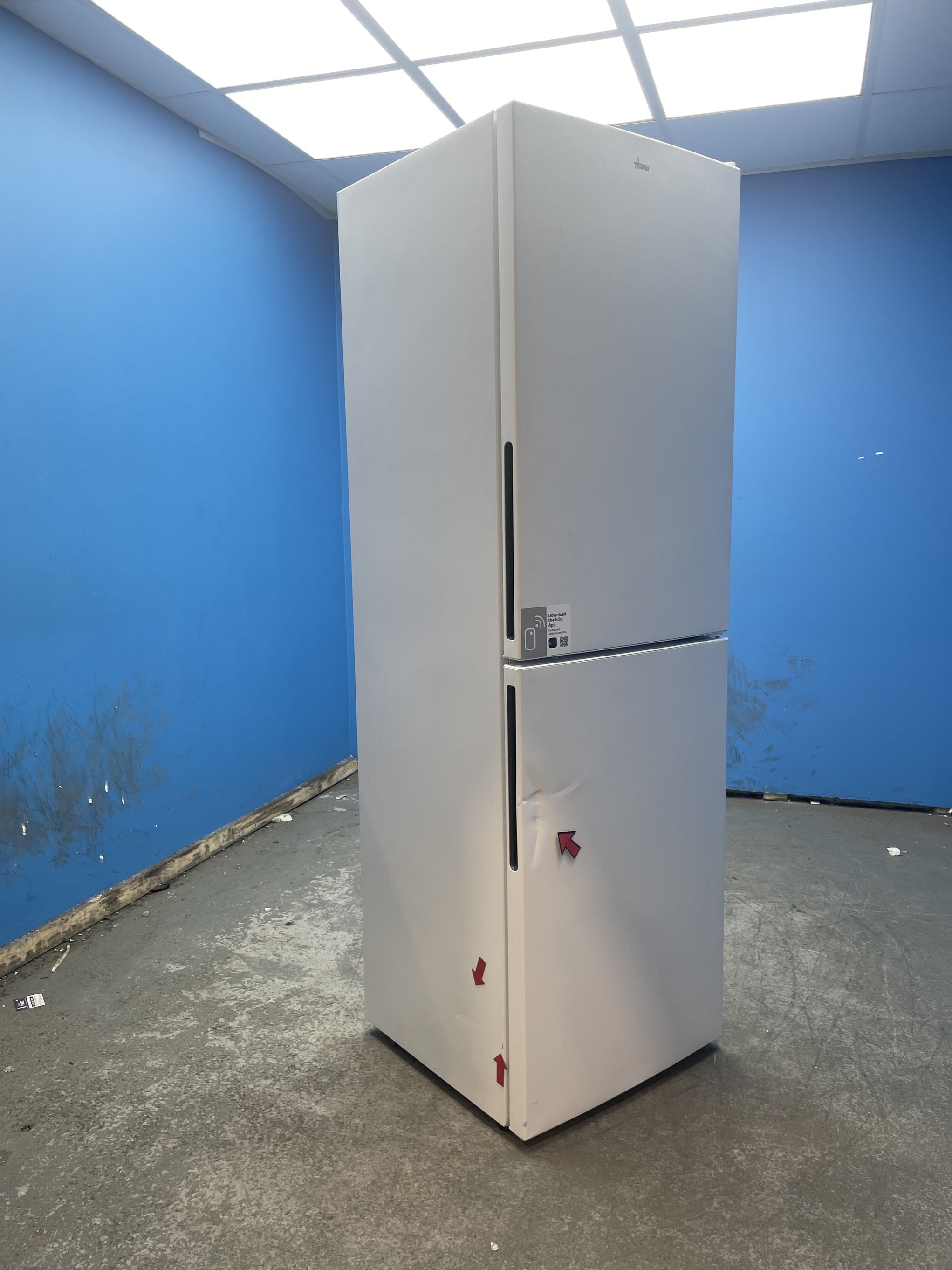#GRC-159-615 - Hoover HOCT3L517EWK 252 Litre Combi Fridge Freezer