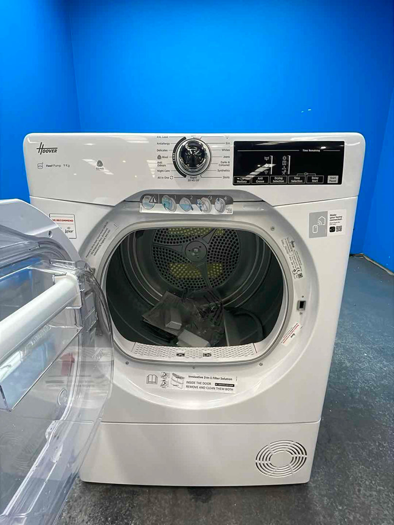 #GRC-160-547 - Hoover H-DRY 350 HRE H9N2TBE-80 9kg Heat Pump Tumble Dryer