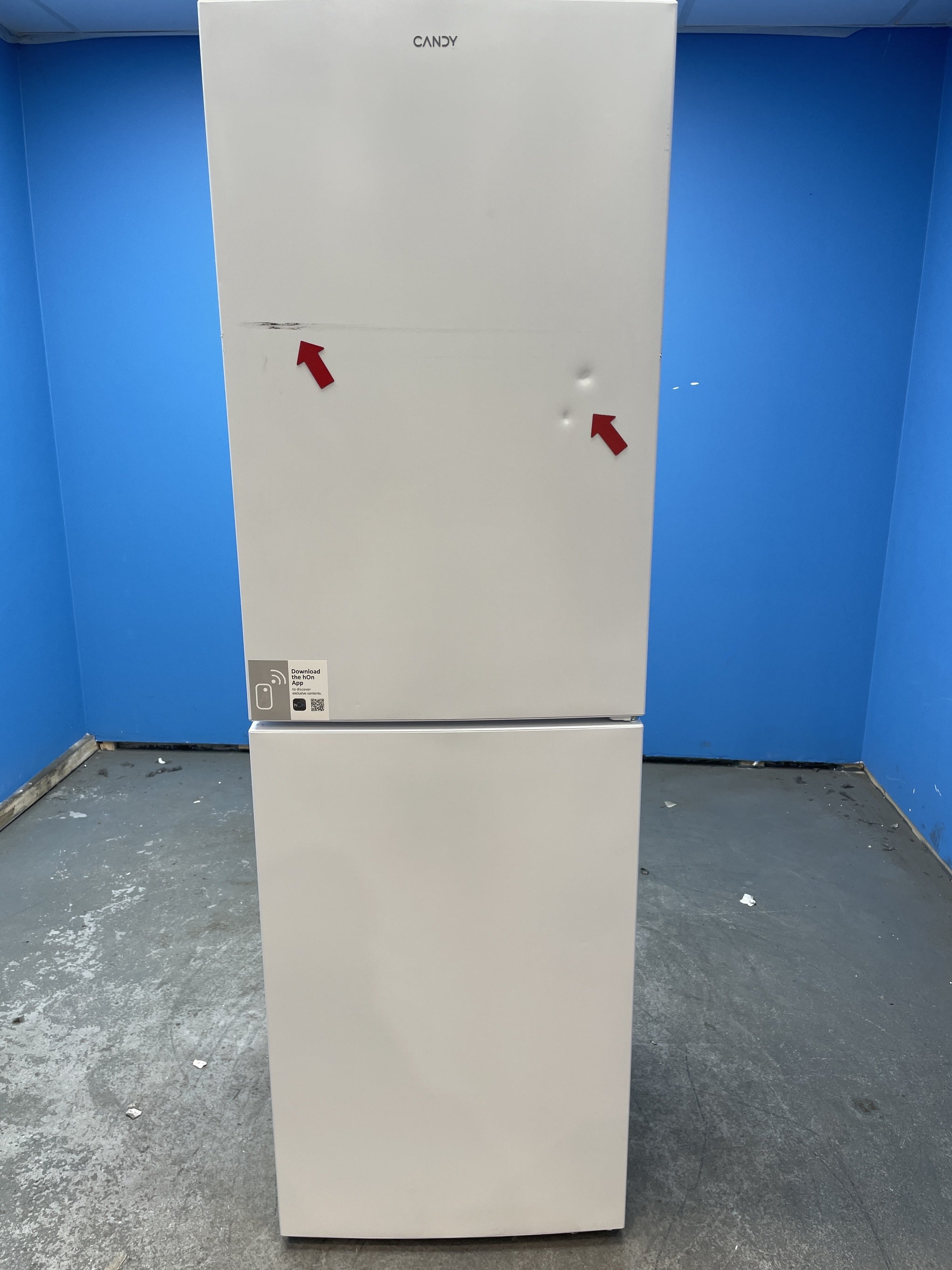 #GRC-157-860 - Candy CCT3L517EWK 252 Litre Combi Fridge Freezer