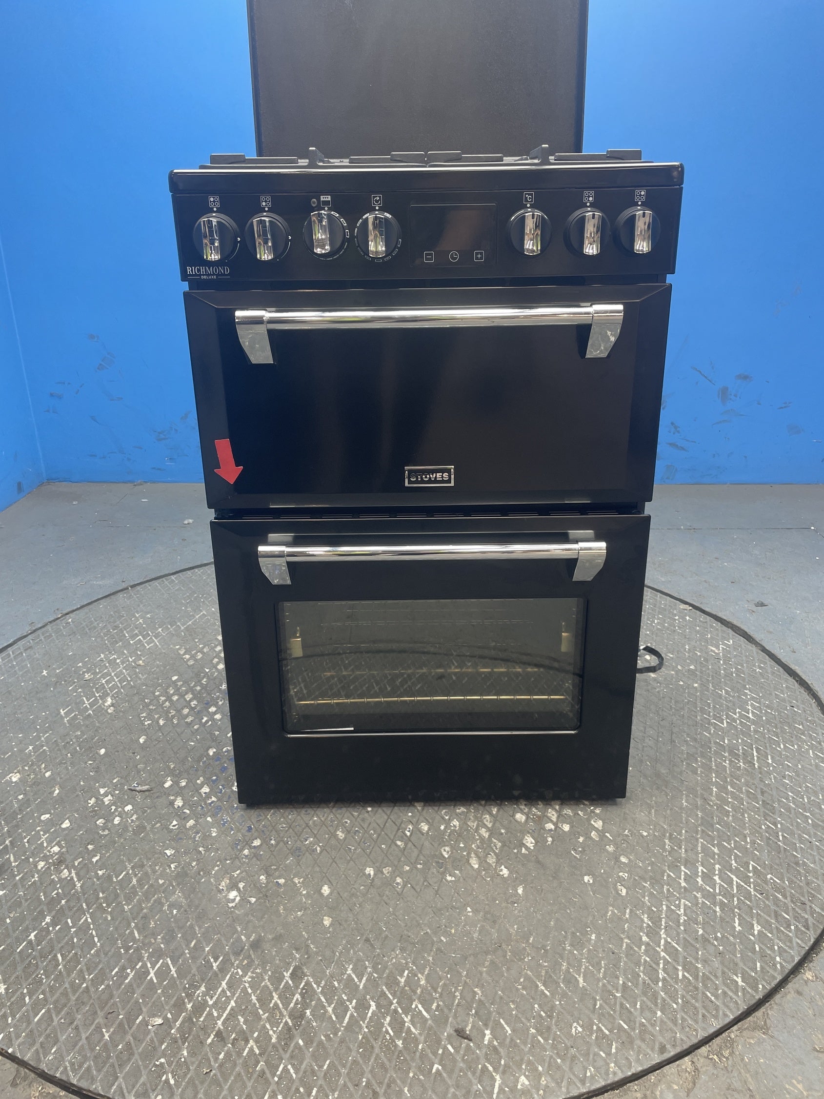 #GRC-159-447 - Stoves 60DF Richmond Deluxe 60cm Dual Fuel Cooker