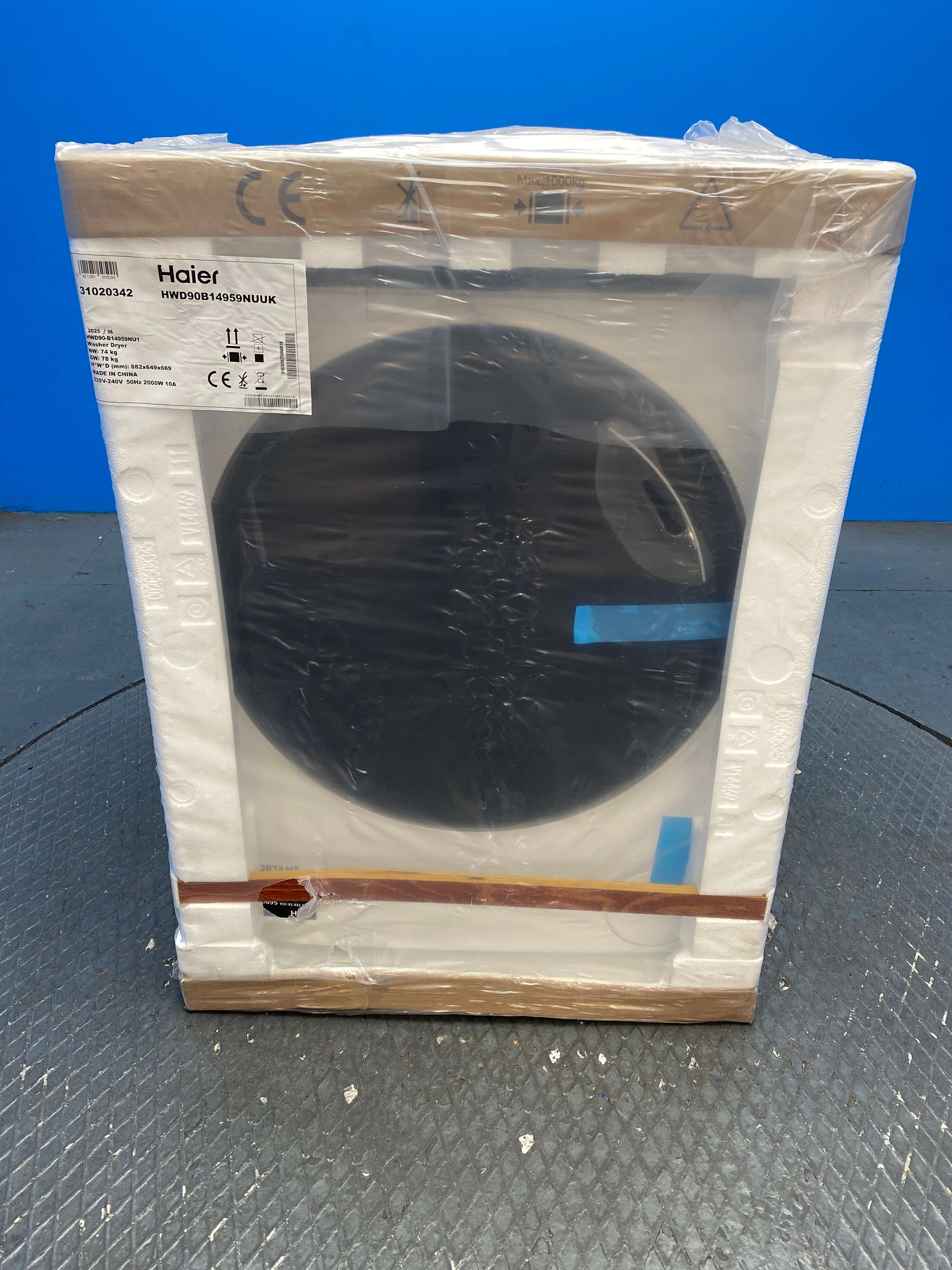 Haier I-Pro Series 5 HWD90-B14959U1 9/6kg Washer Dryer
