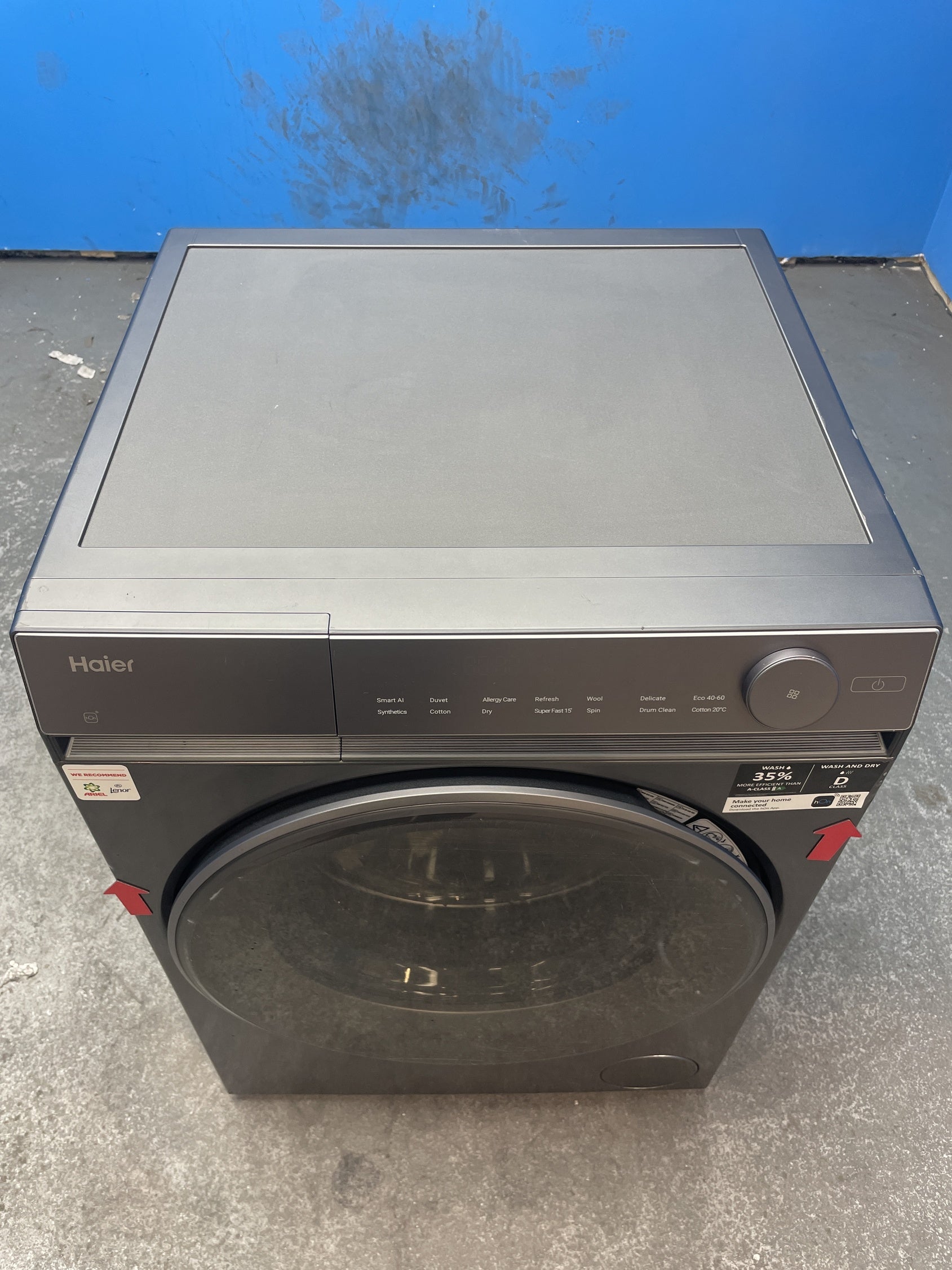 #GRC-159-887 - Haier X Series 7 HWD90-B14367GUUK 9/6kg 1400rpm Washer Dryer