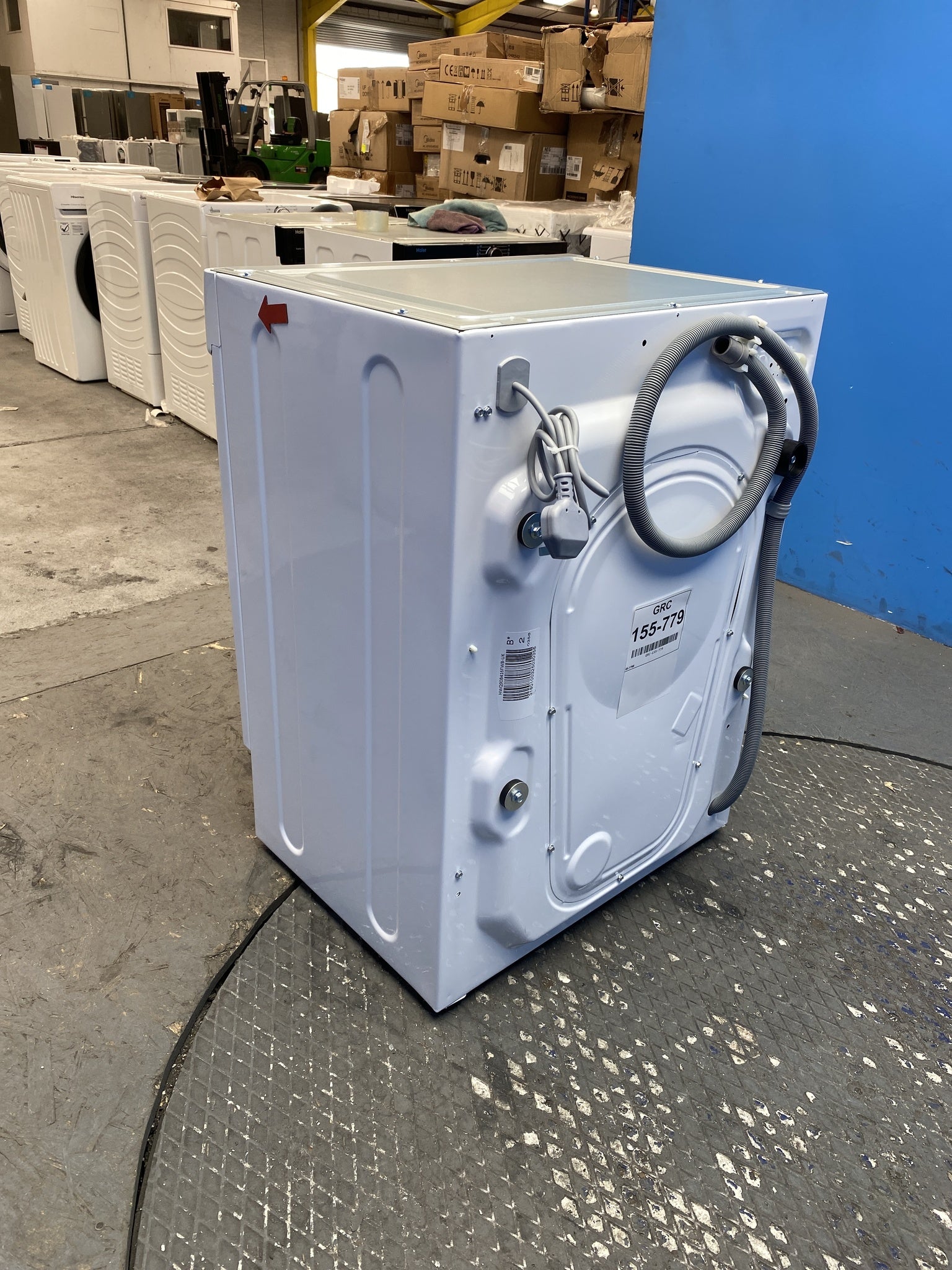 #GRC-155-779 - Haier HWQ90B416FWB Series 4 Integrated 9kg 1600 Spin Washing Machine