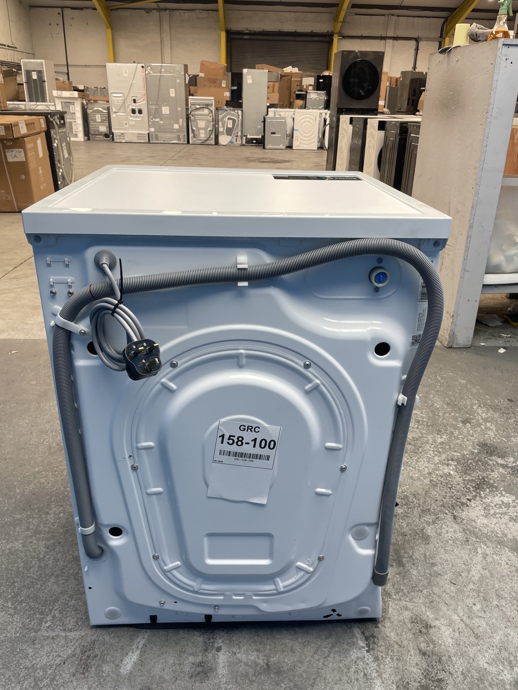 #GRC-158-100 - Hisense 5i Series WF5I1245BWR 12kg 1400rpm Washing Machine