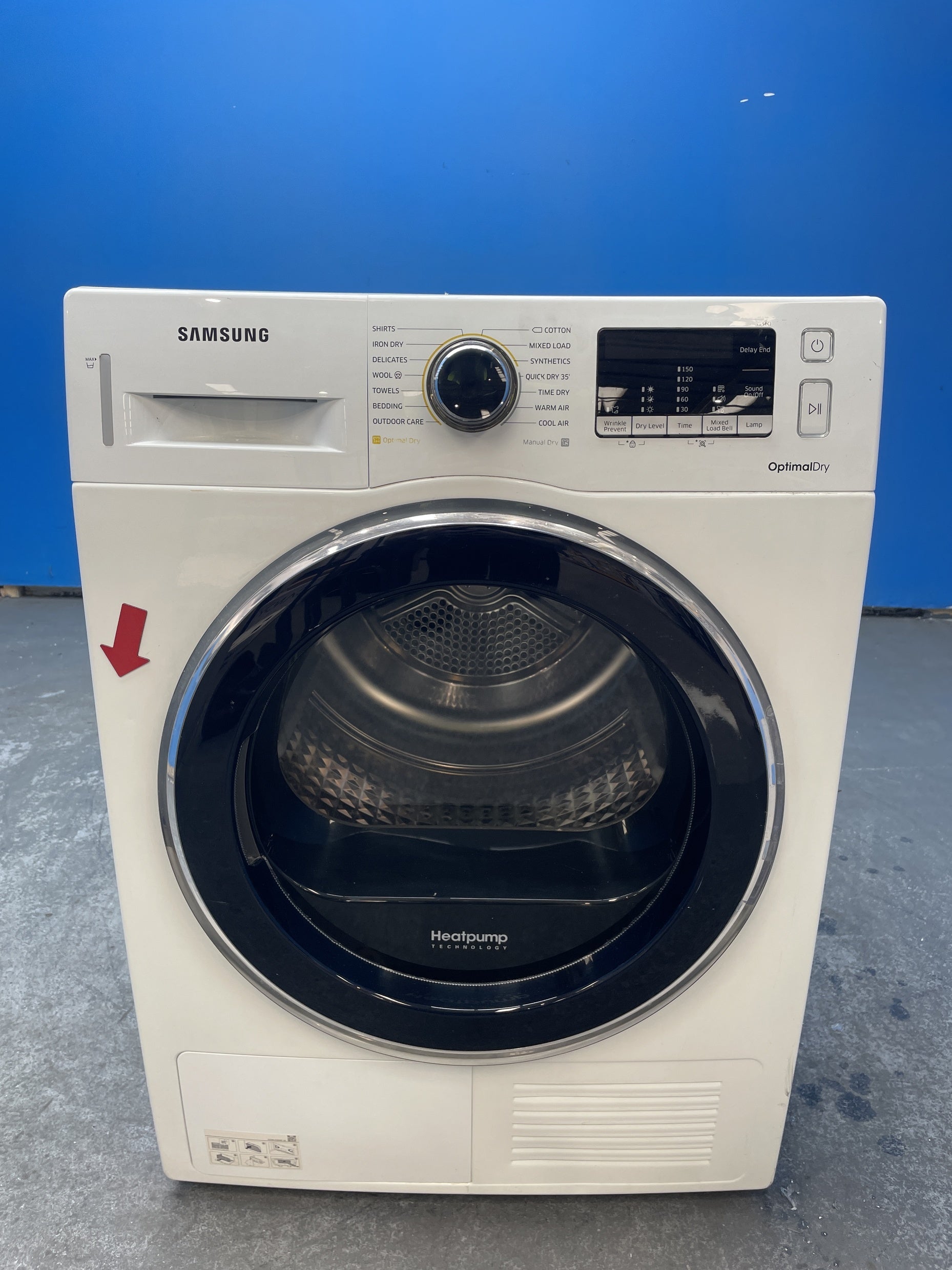 #GRC-163-332 - Samsung DV90M5000QW 9kg Heat Pump Tumble Dryer