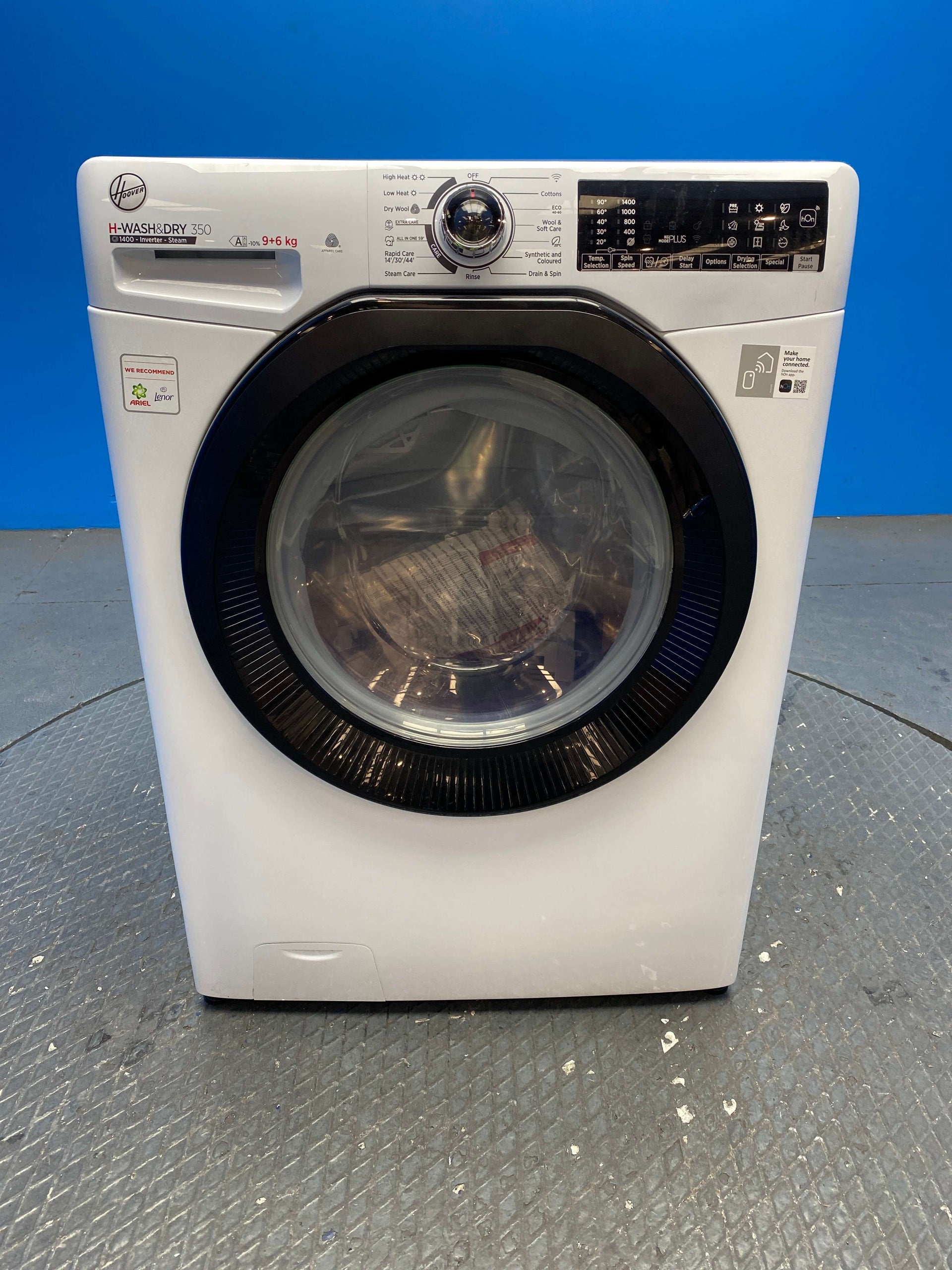 Hoover H3DPS4966TAMB 9kg / 6kg 400 Spin Washer Dryer
