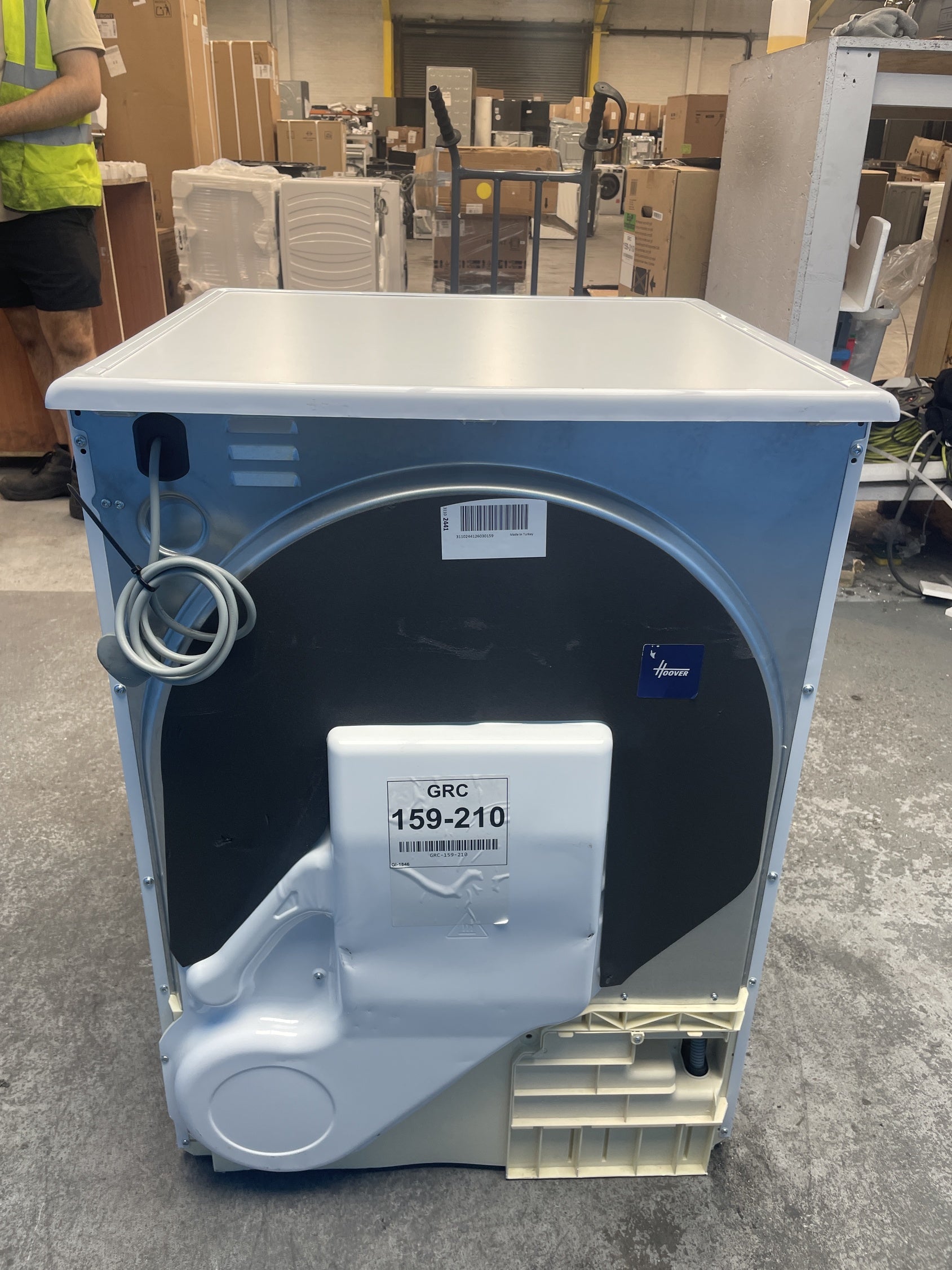 #GRC-159-210 - Hoover H-DRY 300 HLE C10DE-80 10kg Condenser Tumble Dryer