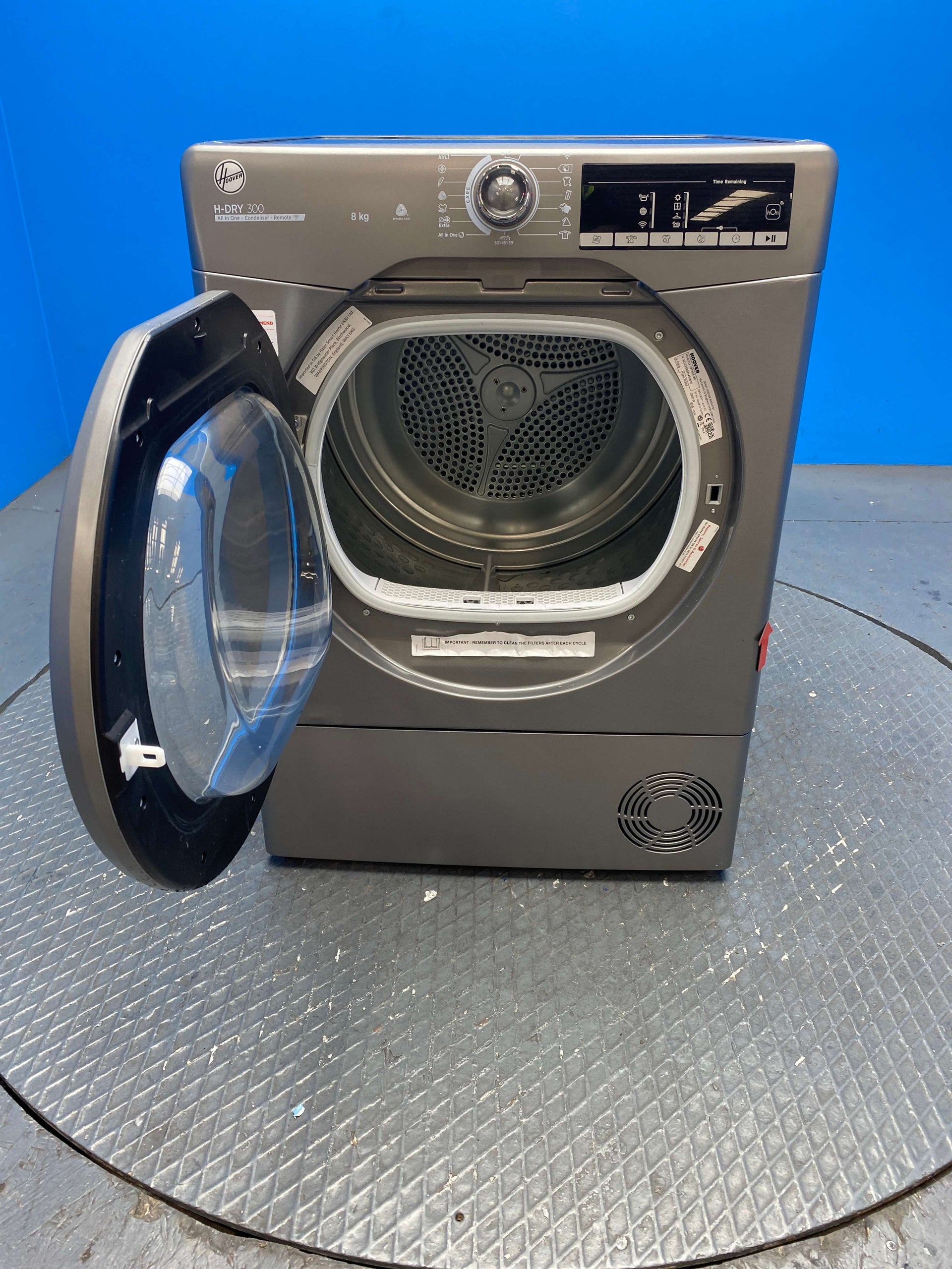 Hoover HLEC8TRGR 8kg Condenser Tumble Dryer