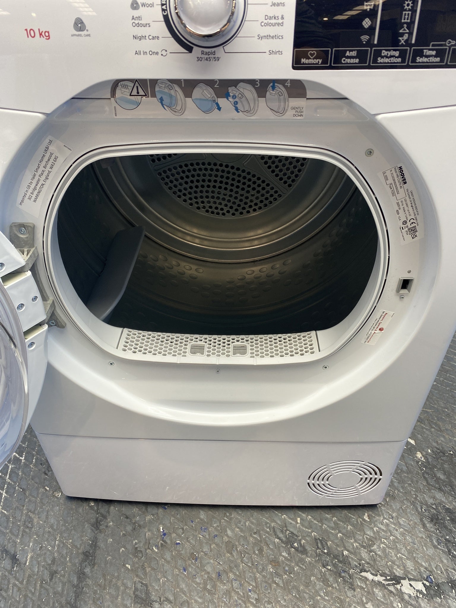 Hoover HRE C10TE-80 10kg Condenser Tumble Dryer
