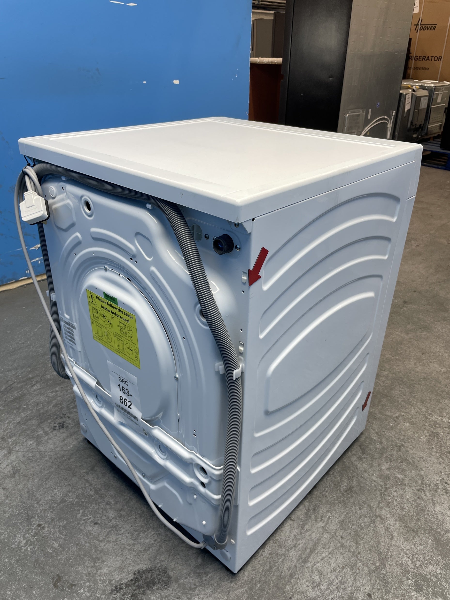 #GRC-163-862 - Haier 12kg 1400rpm Washing Machine – Direct Motion Motor, White