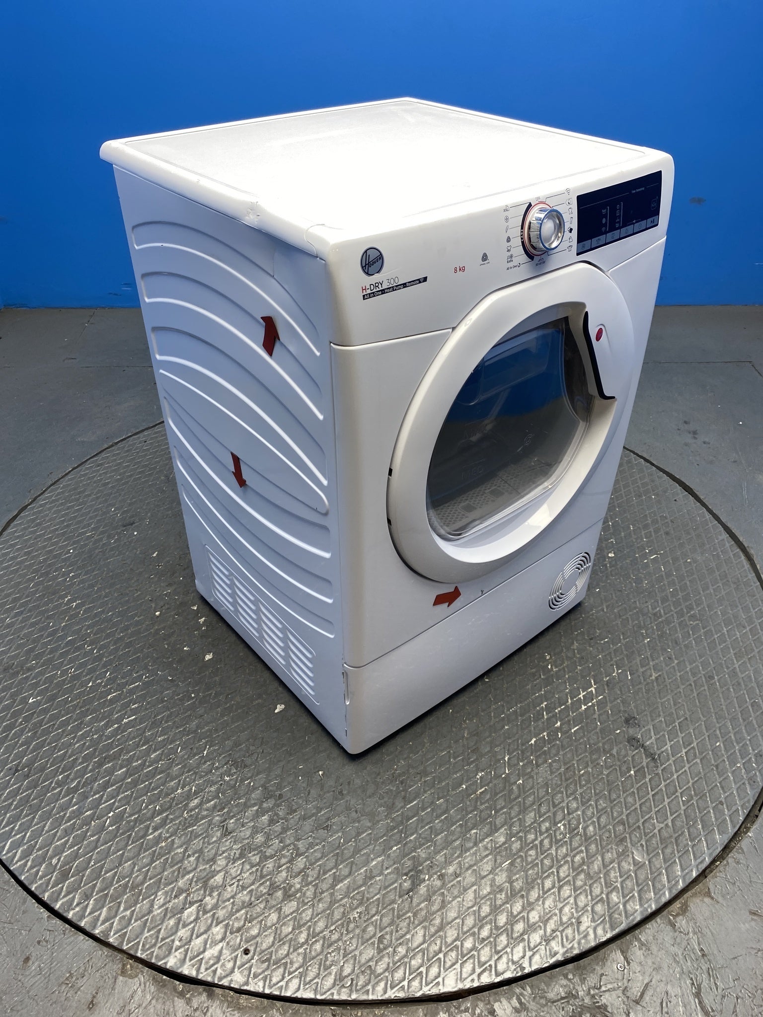 Hoover HLE H8A2TE-80 8kg Heat Pump Tumble Dryer with Wi-Fi