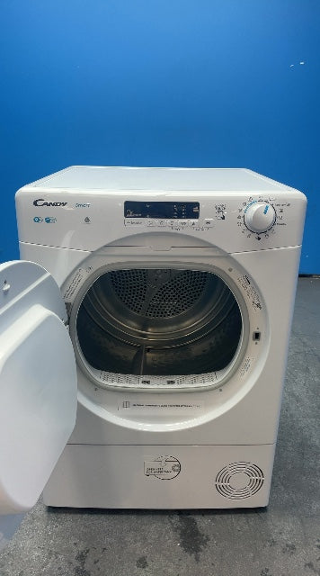 #GRC-162-852 - Candy Smart 9kg Condenser Tumble Dryer – WiFi Connected, White, G Energy Rating
