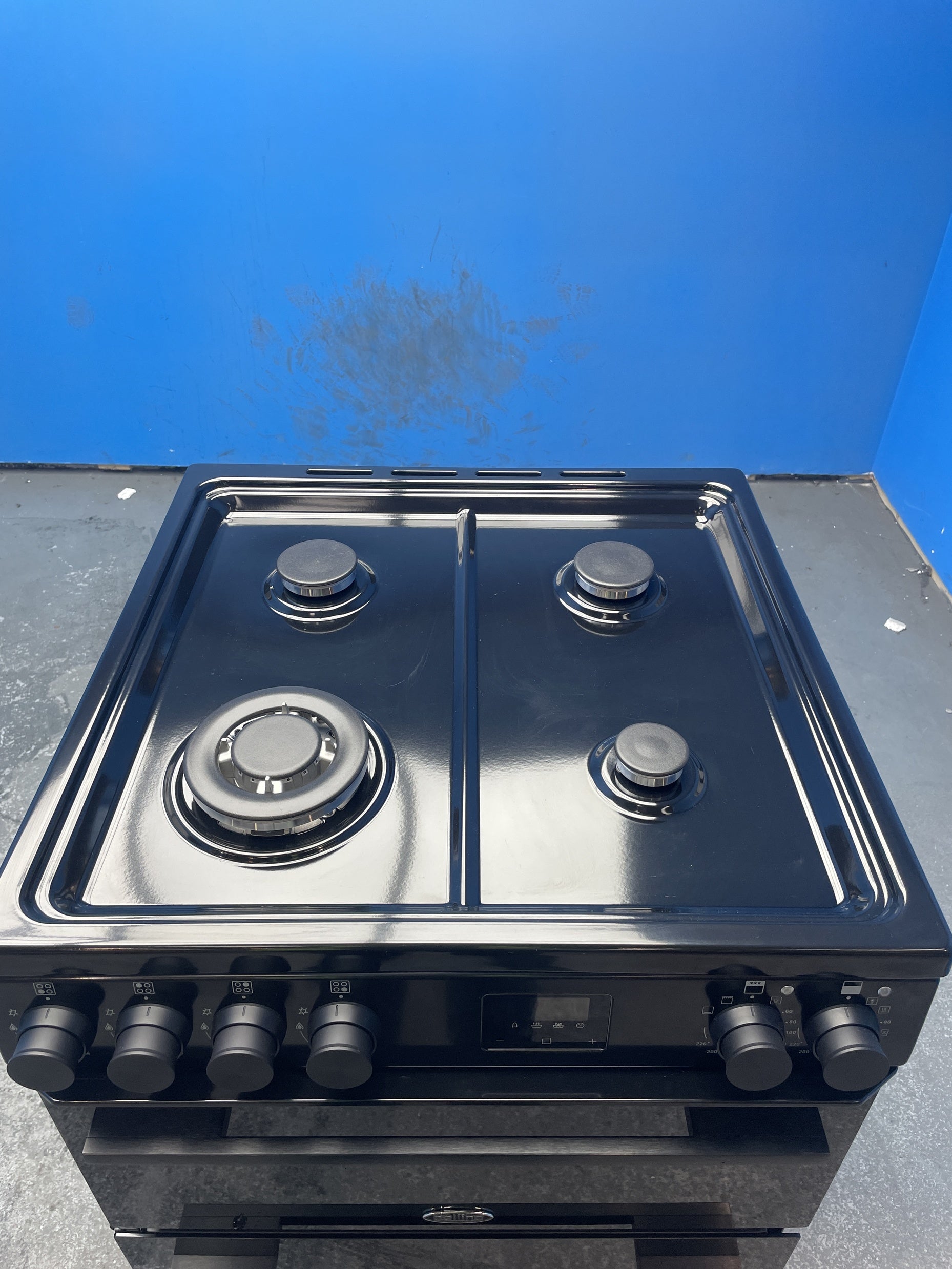 #GRC-159-439 - Belling Vision 60cm Dual Fuel Cooker with Double Oven