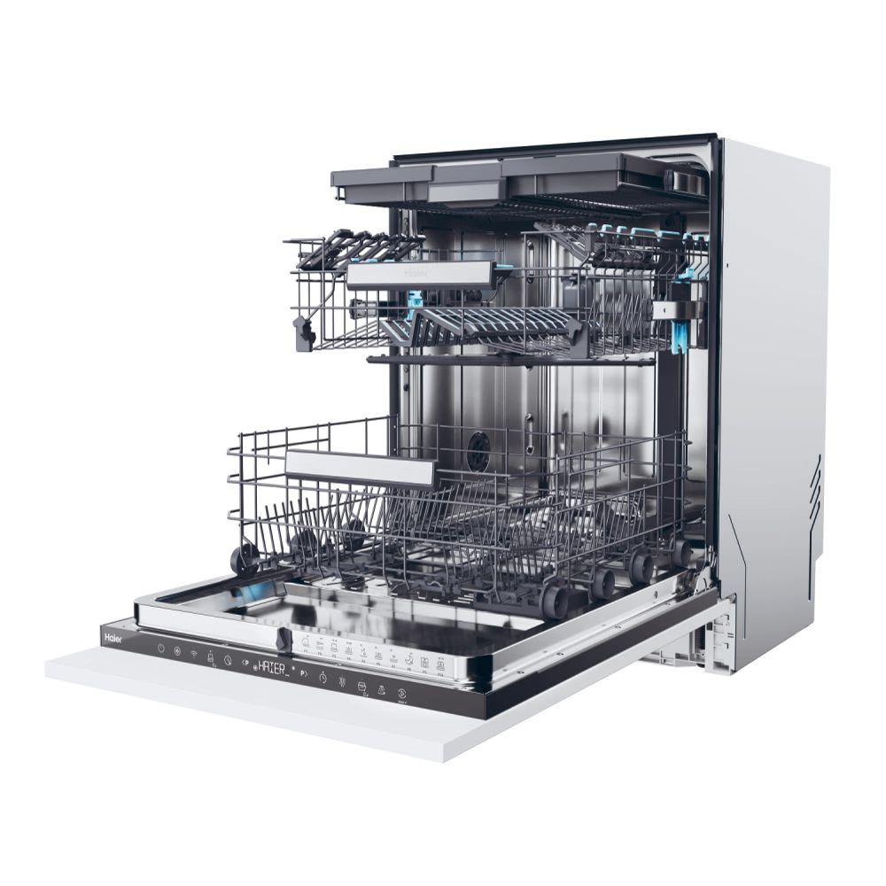 Haier XS6B4S3FSB Integrated Washlens Plus 16 Place Setting Dishwasher – Renew 2 U