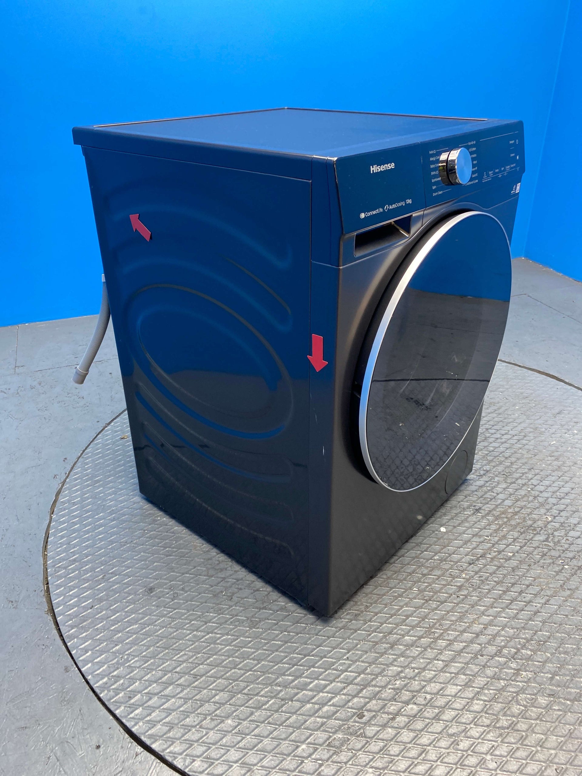 Hisense WF5S1245BB 12kg 1400 Spin Washing Machine