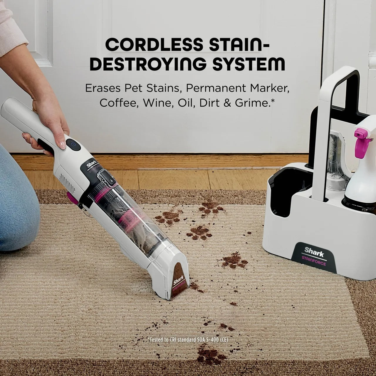 Shark HX100UKT StainForce Cordless Spot Cleaner – Renew 2 U