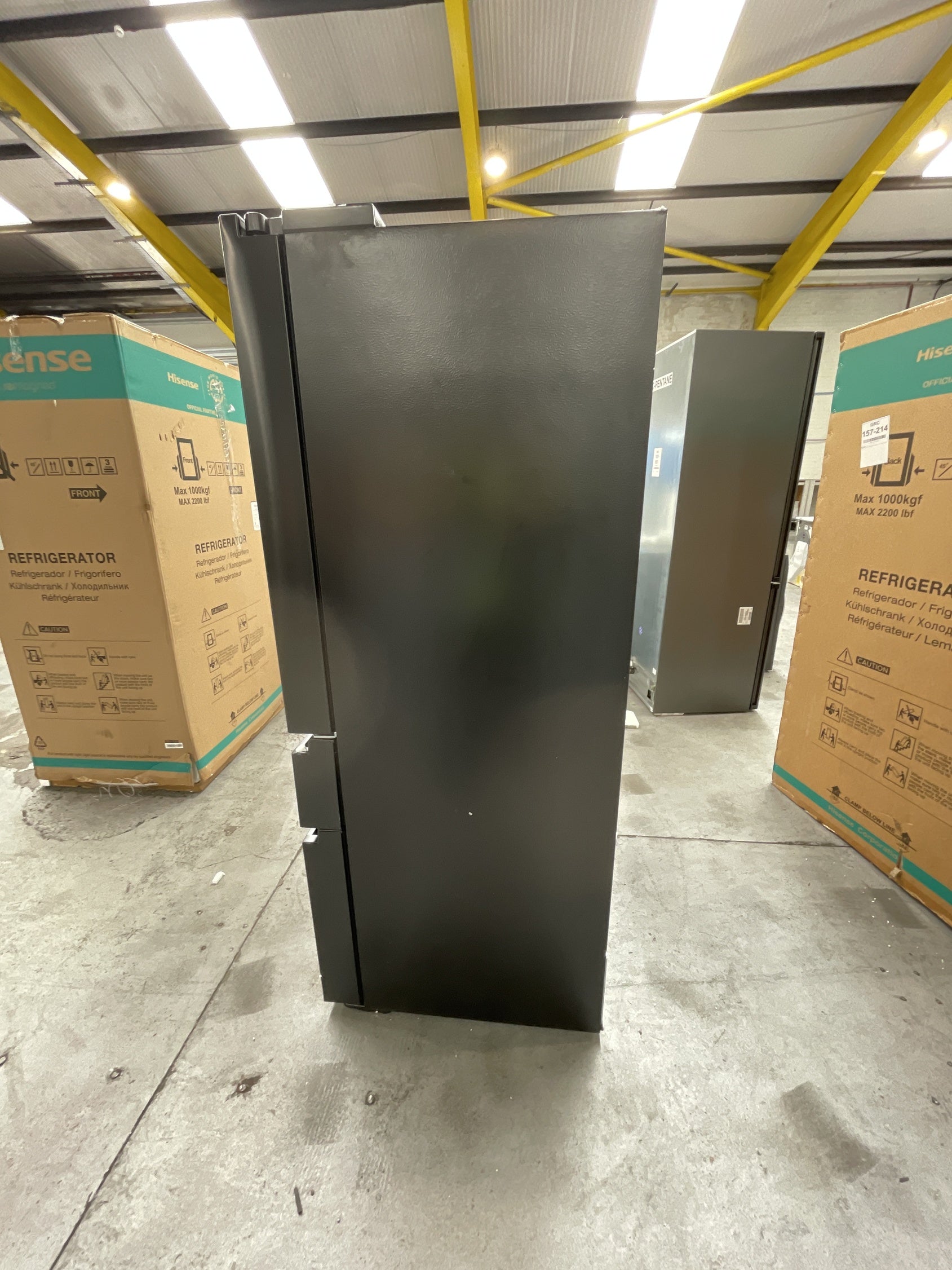 #GRC-157-214 - Hisense RF728N4SBFE PureFlat French Door Fridge Freezer