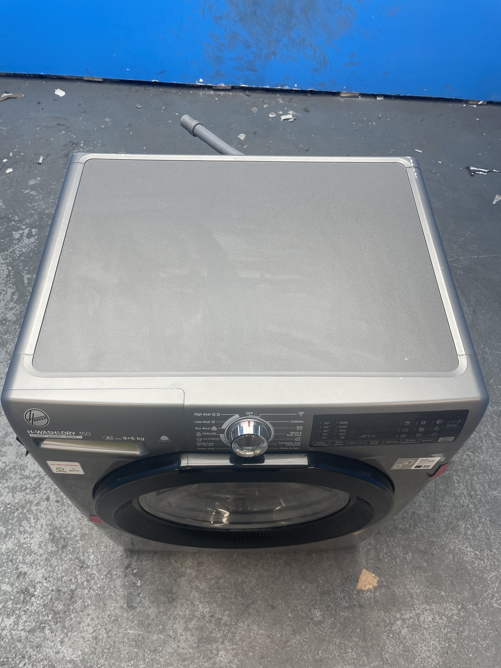 #GRC-159-317 - Hoover H3DPS4966TAMBR80 9kg / 6kg 1400 Spin Washer Dryer