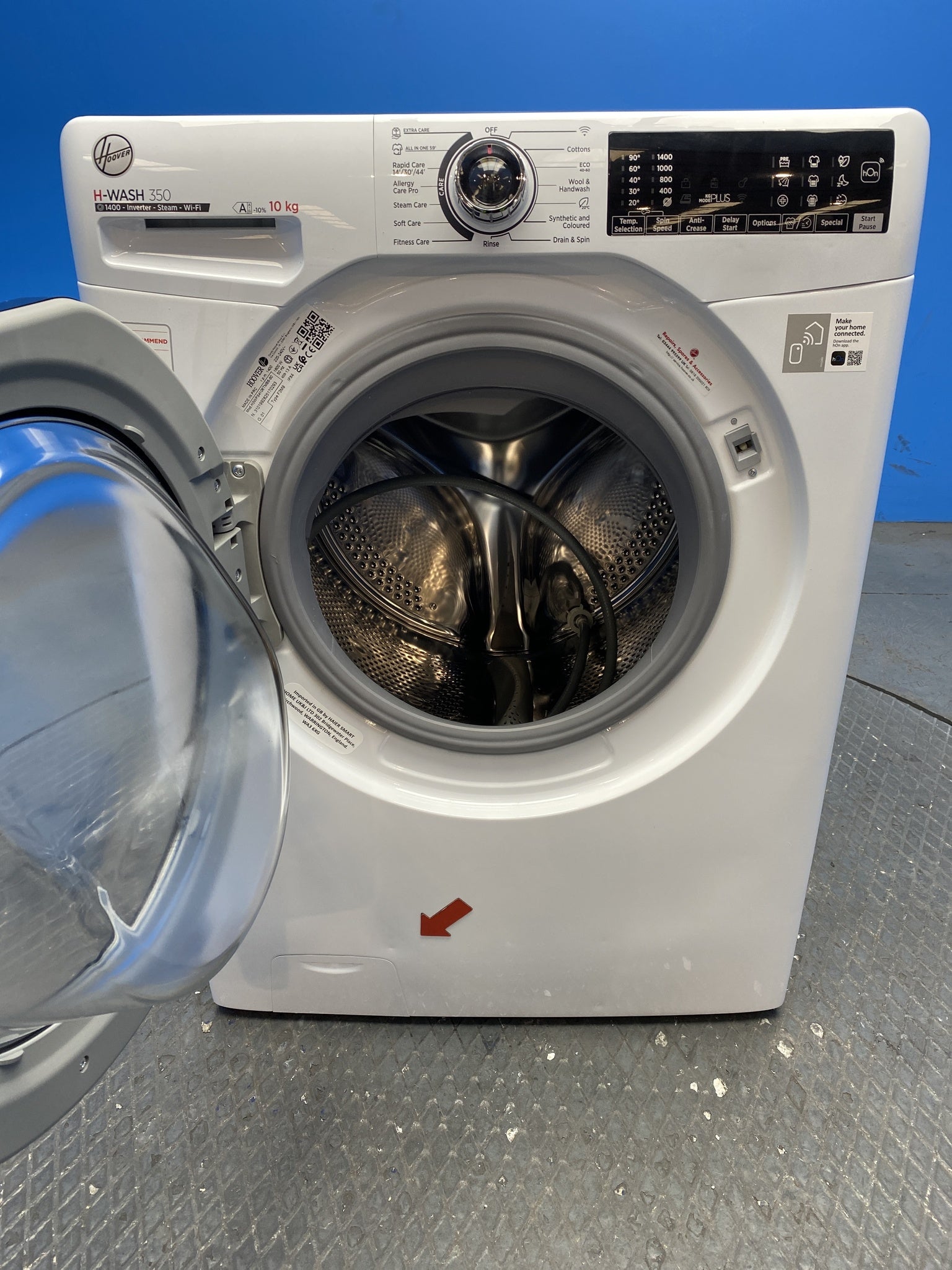 Hoover H3WPS4106TMB6 10kg 1400 Spin Washing Machine