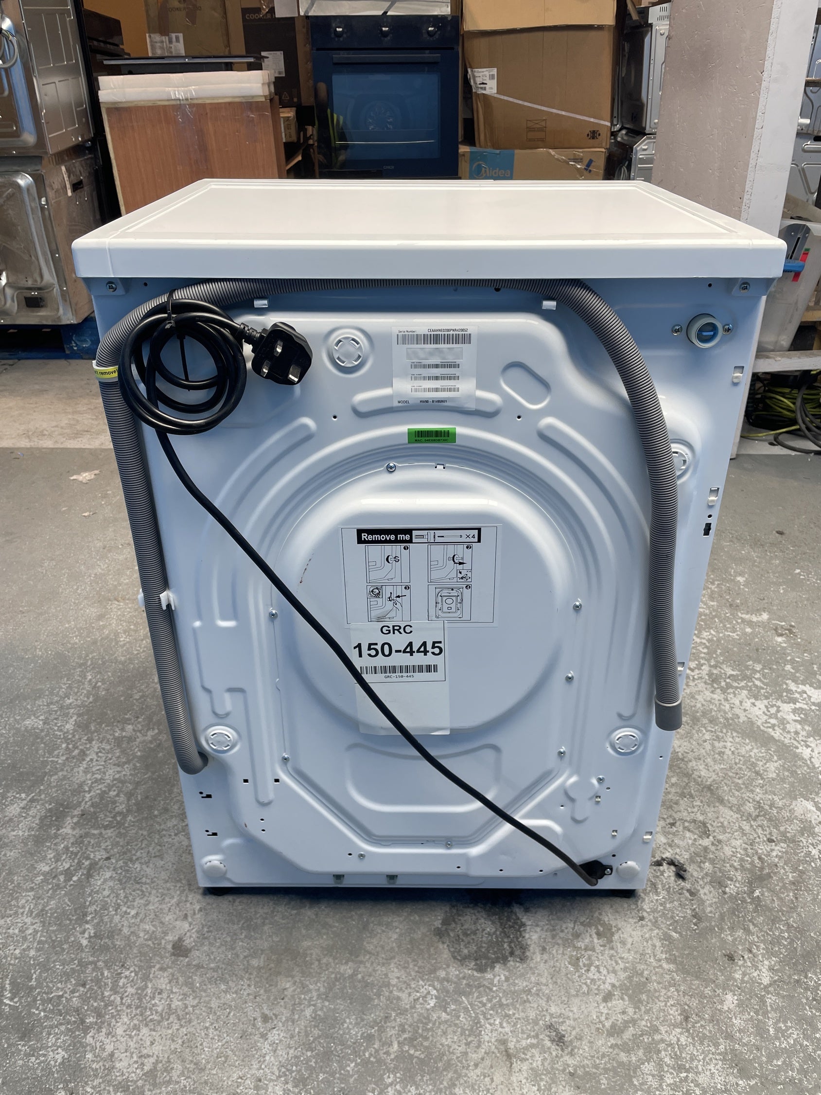 #GRC-150-445 - Haier HW90-B14959U1 Series 5 9kg 1400 Spin Washing Machine