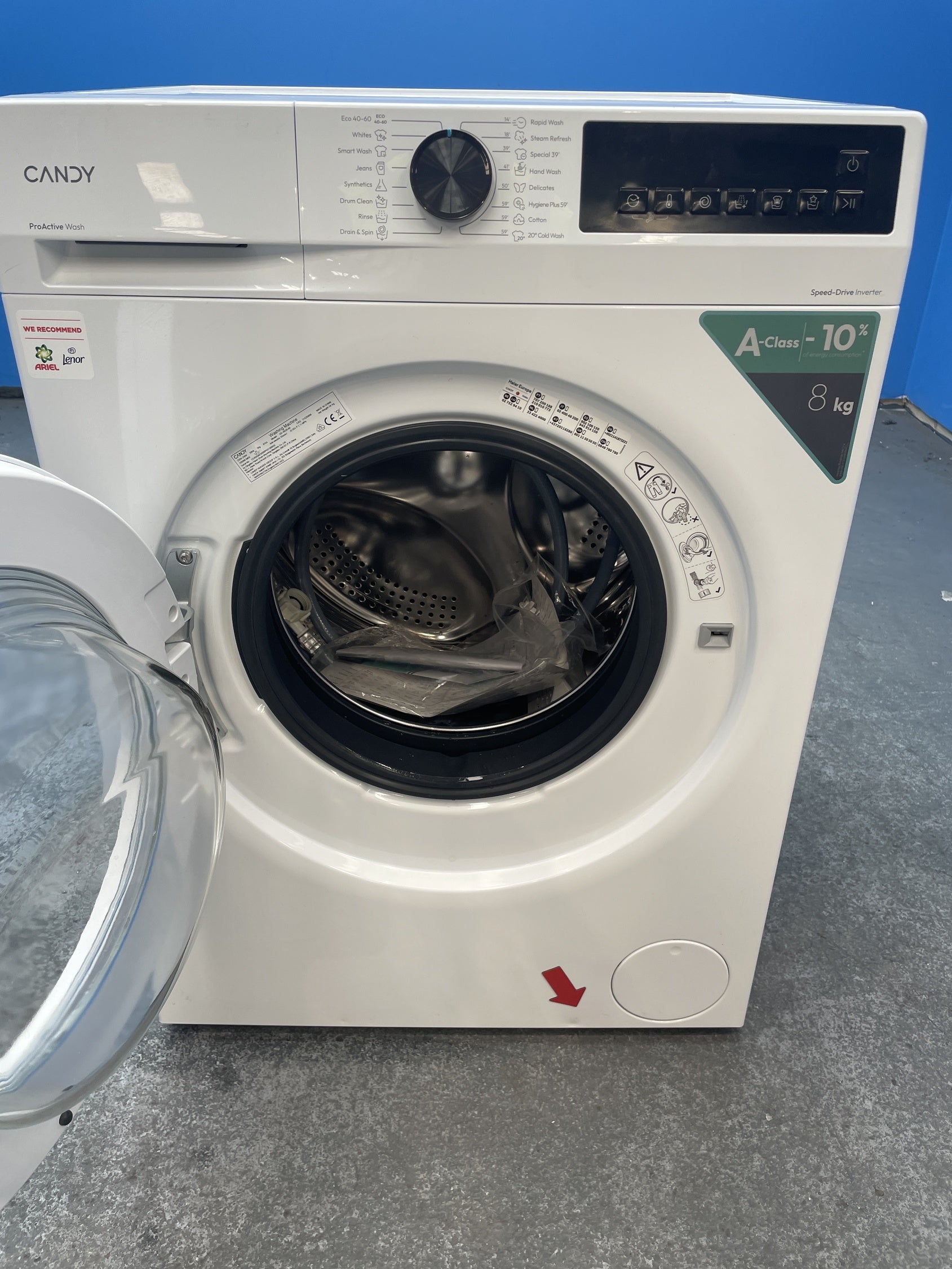 #GRC-157-366 - Candy GD 48S6-80 Quick Pro 8kg 1400 Spin Washing Machine