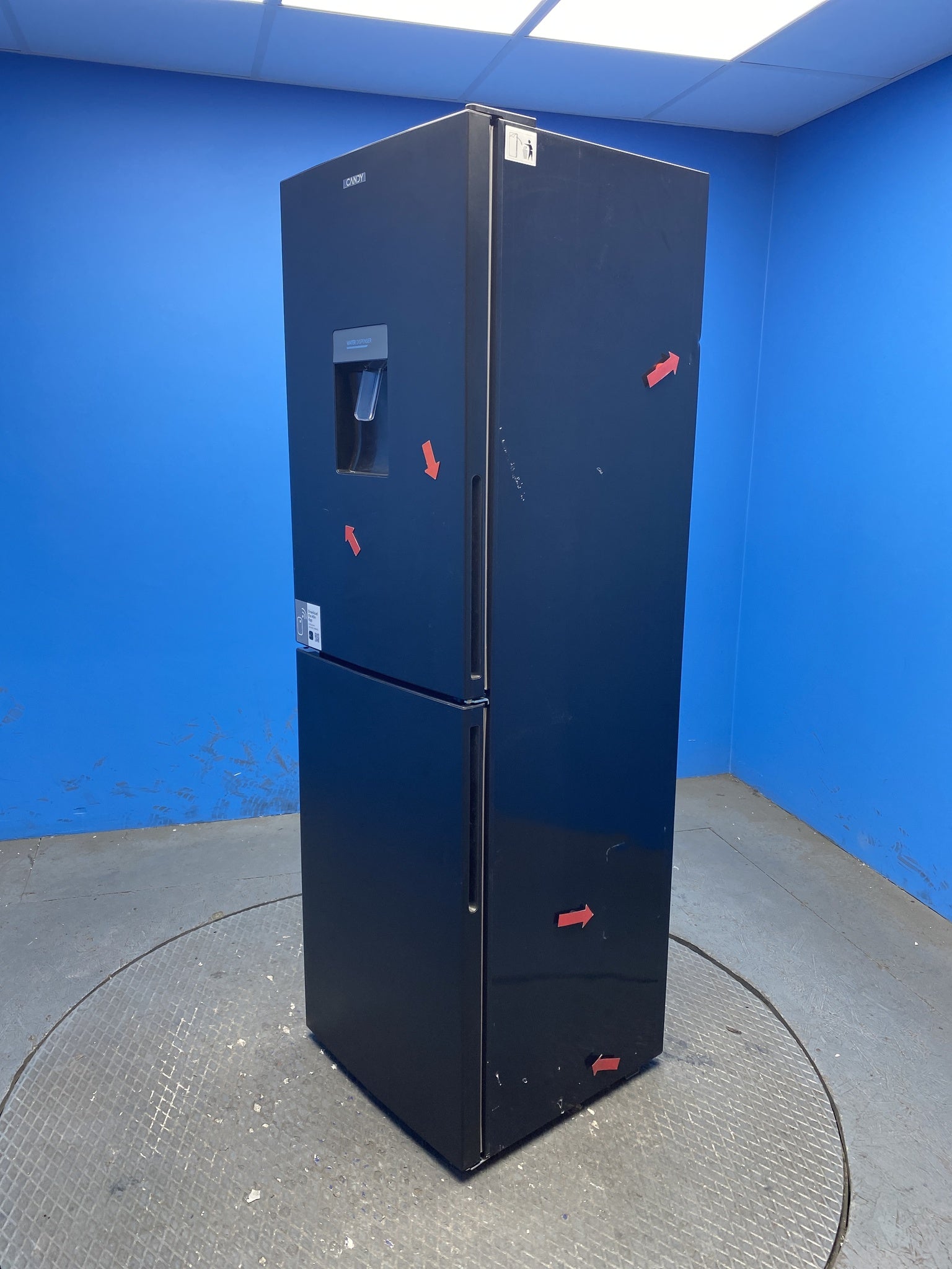Candy CCT3L517EWBK 246 Litre Combi Fridge Freezer