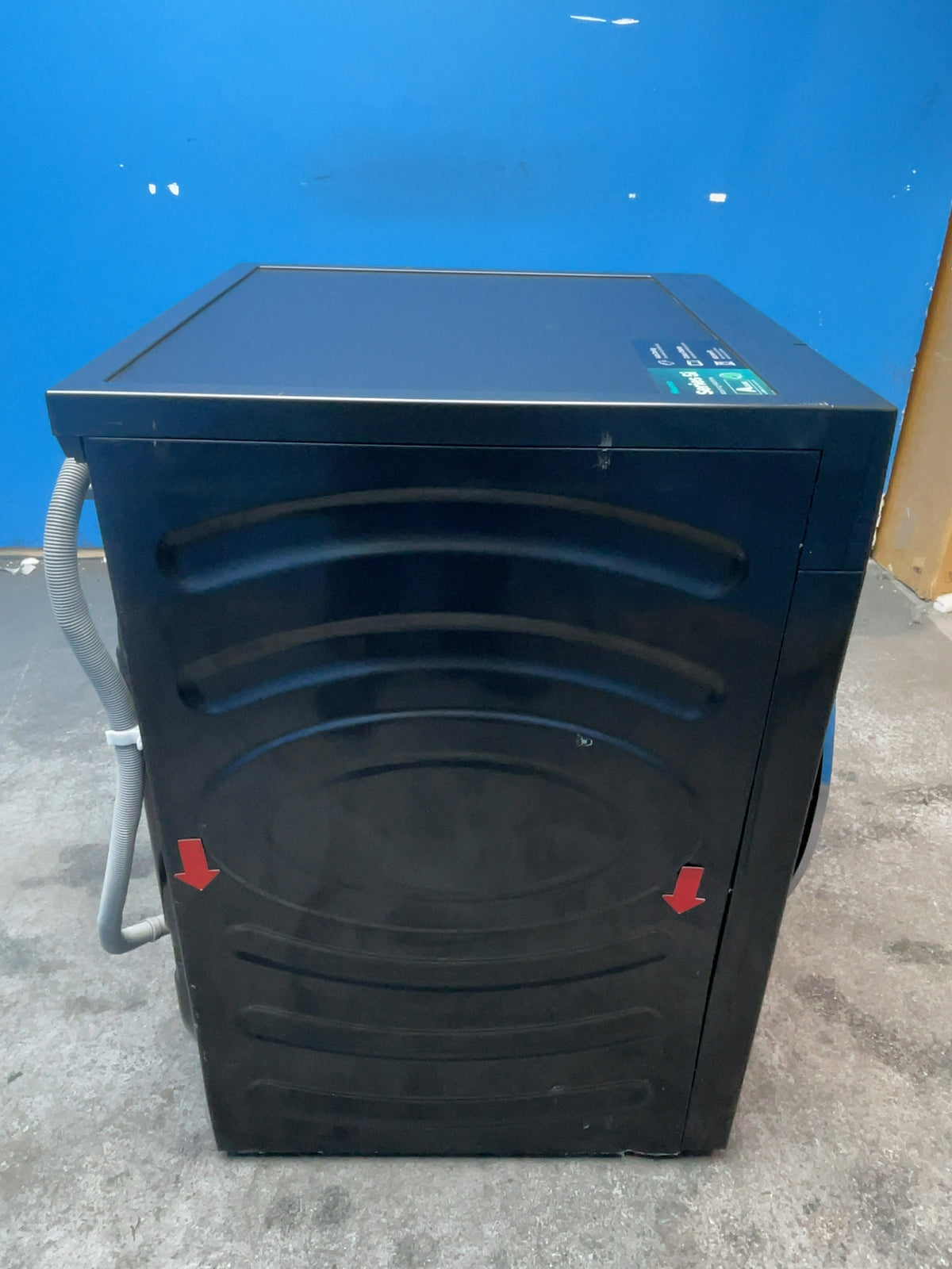 #GRC-136-560 - Hisense 12kg 1400rpm Washing Machine – Steam Wash, WiFi Connected, Black