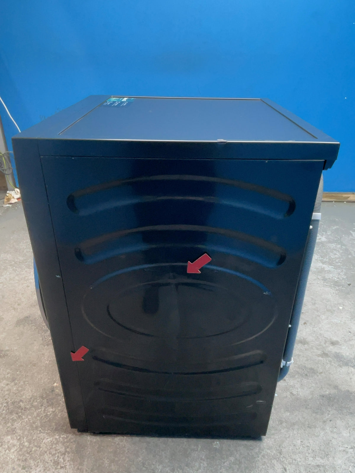 #GRC-136-560 - Hisense 12kg 1400rpm Washing Machine – Steam Wash, WiFi Connected, Black