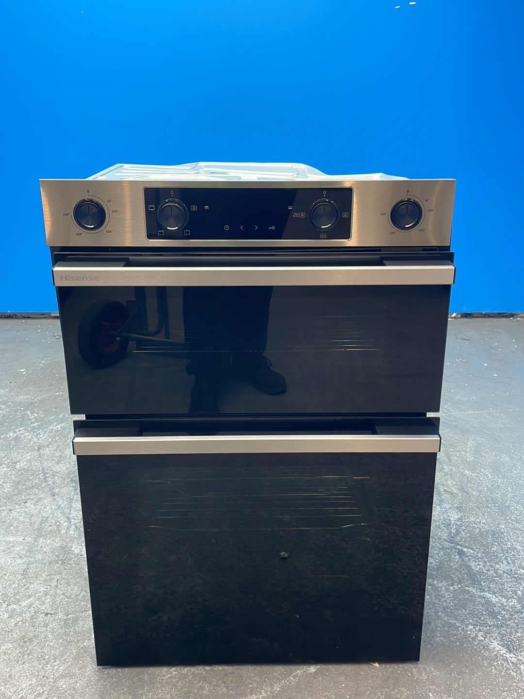 #GRC-150-579 - Hisense Hi6 60cm Electric Double Oven – 120L Capacity, Catalytic Liners, Air Fry