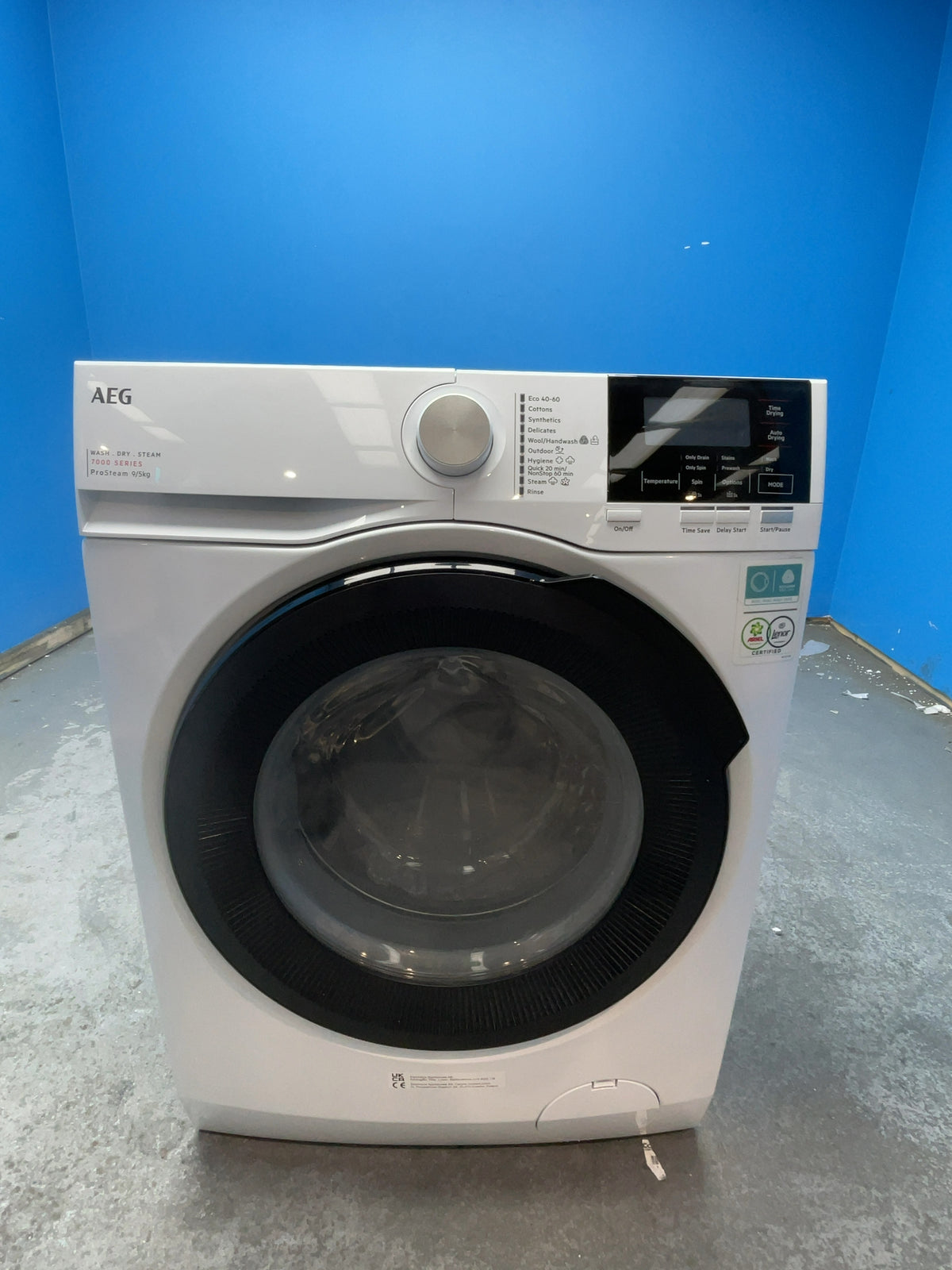 #GRC-155-972 - AEG 7000 Series Washer Dryer – 8kg Wash, 5kg Dry, 1400rpm, WiFi Connected, White