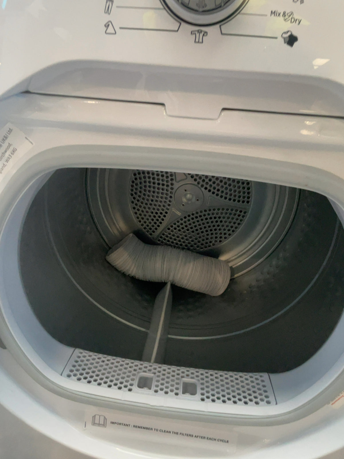 #GRC-156-155 - Hoover H-DRY 300 10kg Vented Tumble Dryer – WiFi Connected, White