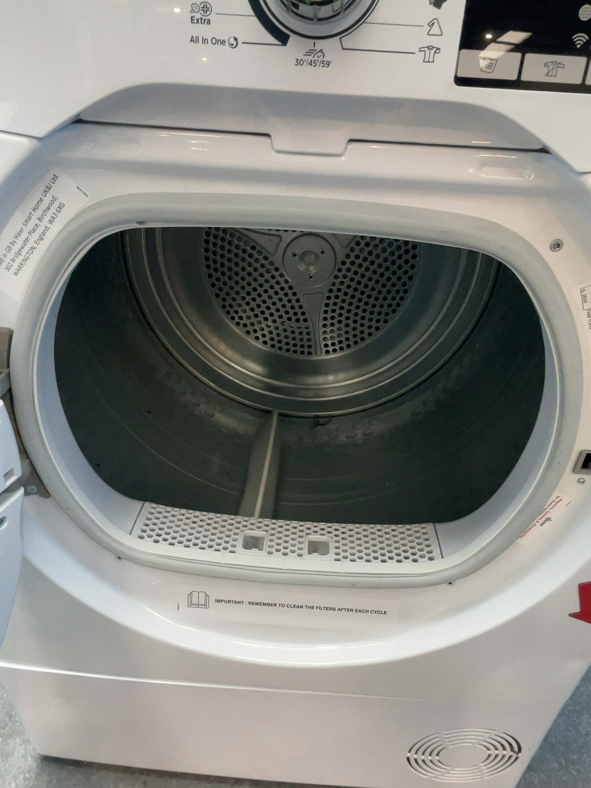 #GRC-158-515 - Hoover H-DRY 300 10kg Condenser Tumble Dryer – WiFi Connected, White
