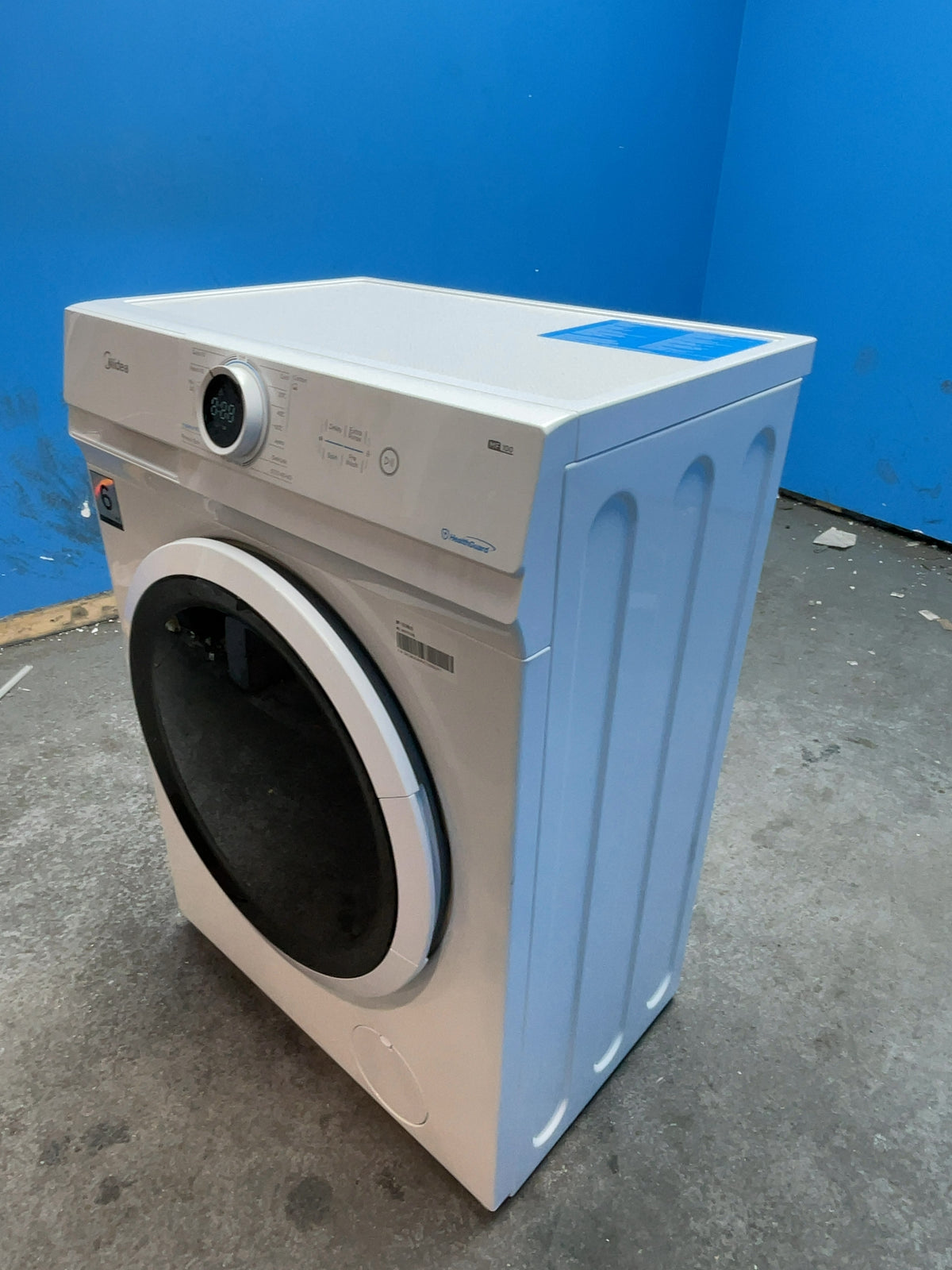 #GRC-158-763 - Midea 6kg 1000rpm Washing Machine – Lunar Dial LED, Quick Wash, White