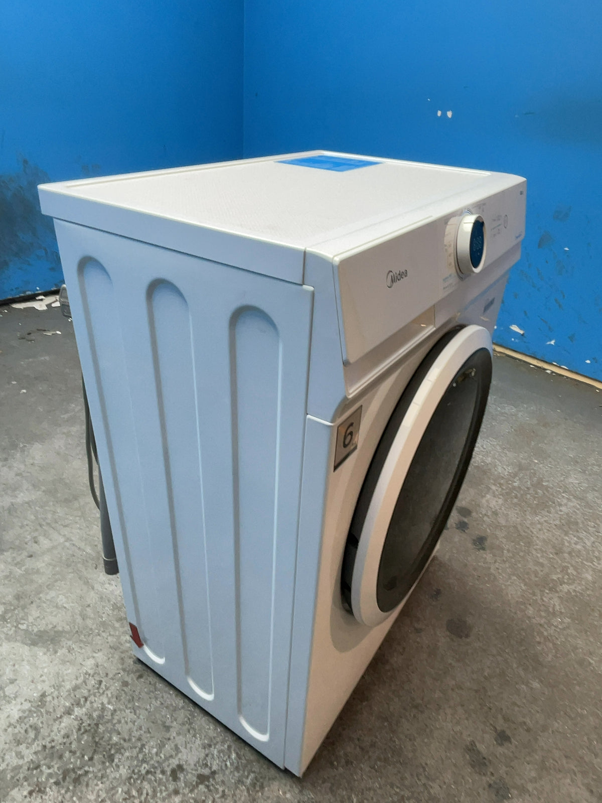 #GRC-158-763 - Midea 6kg 1000rpm Washing Machine – Lunar Dial LED, Quick Wash, White