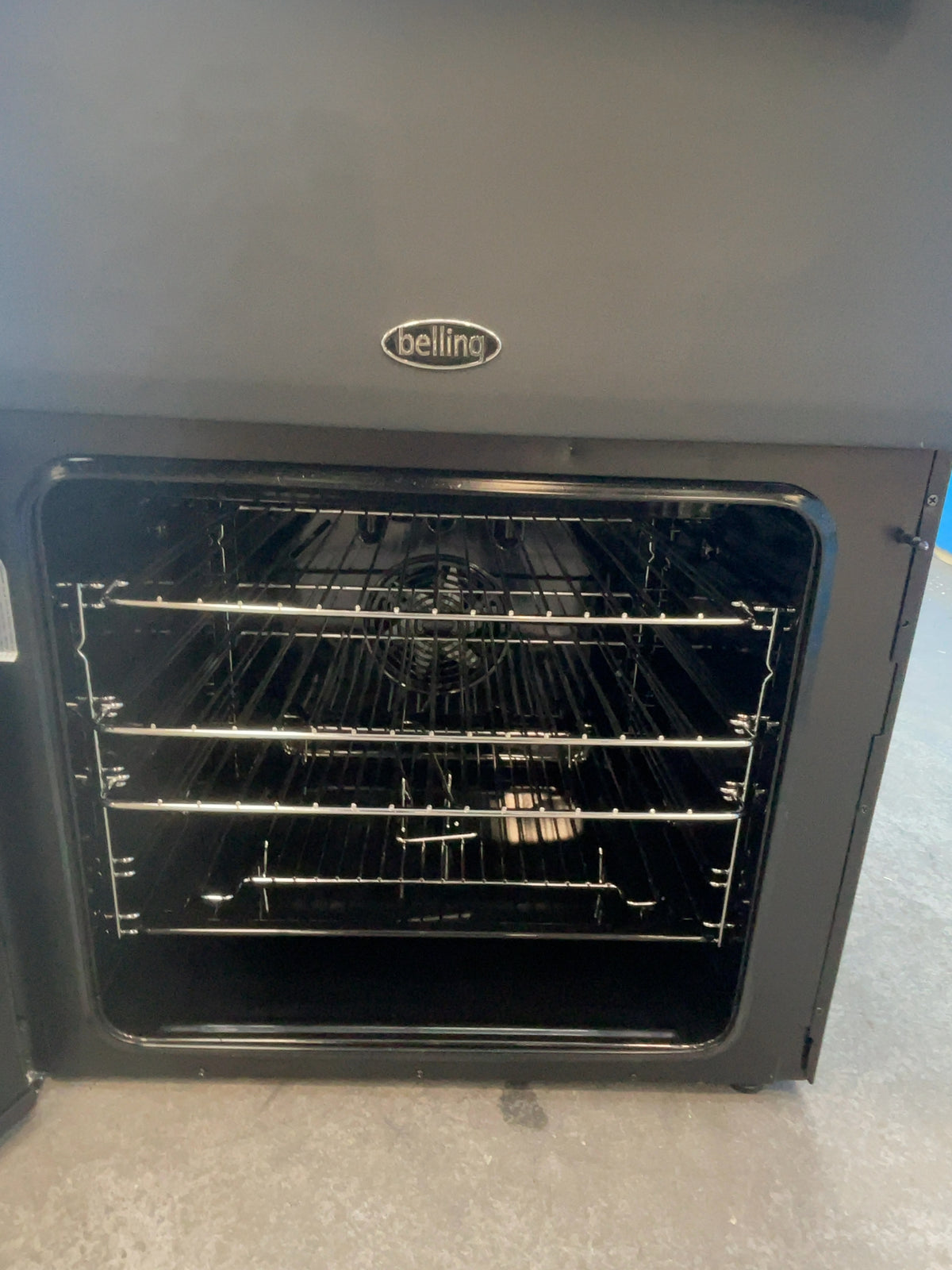 #GRC-159-432 - Belling Farmhouse 60cm Dual Fuel Double Oven Cooker – AirFry, Anthracite